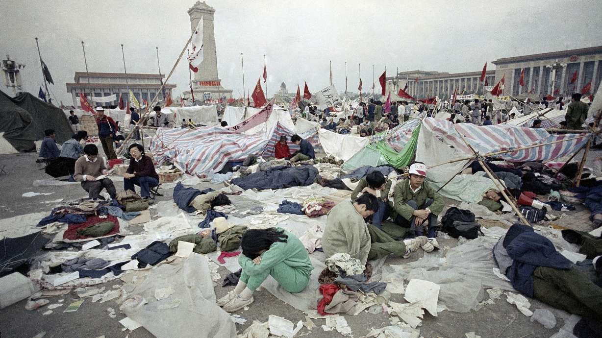 Prosperity, repression mark China 30 years after Tiananmen