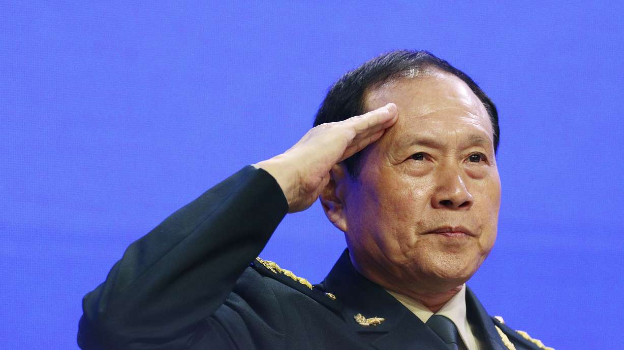 Taiwan lashes back at Chinese defense minister's threats