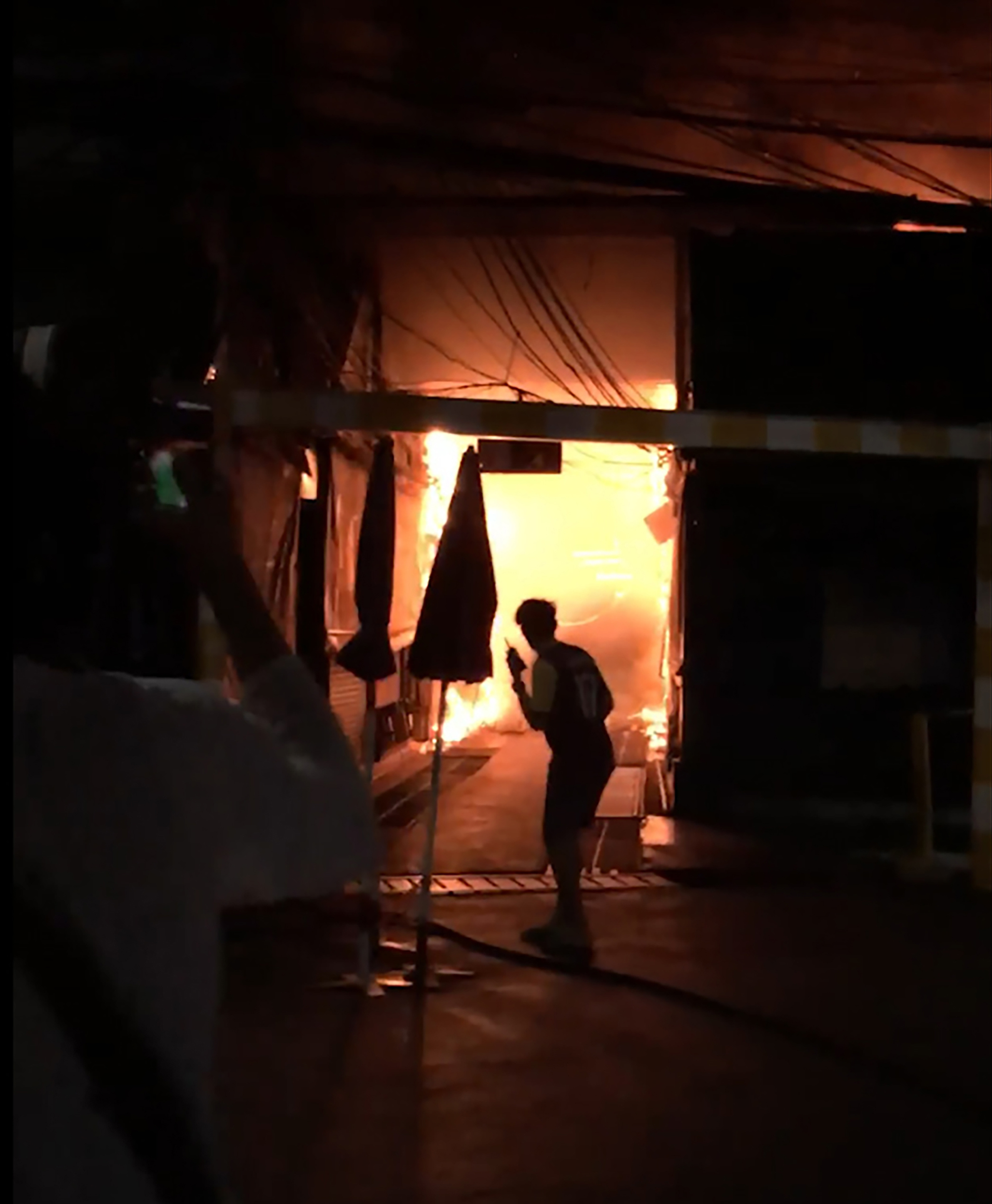 Fire strikes Bangkok's popular Chatuchak weekend market