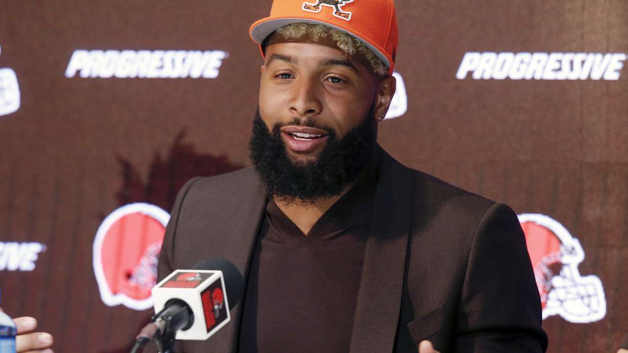 OBJ reports to Browns, will practice after skipping workouts