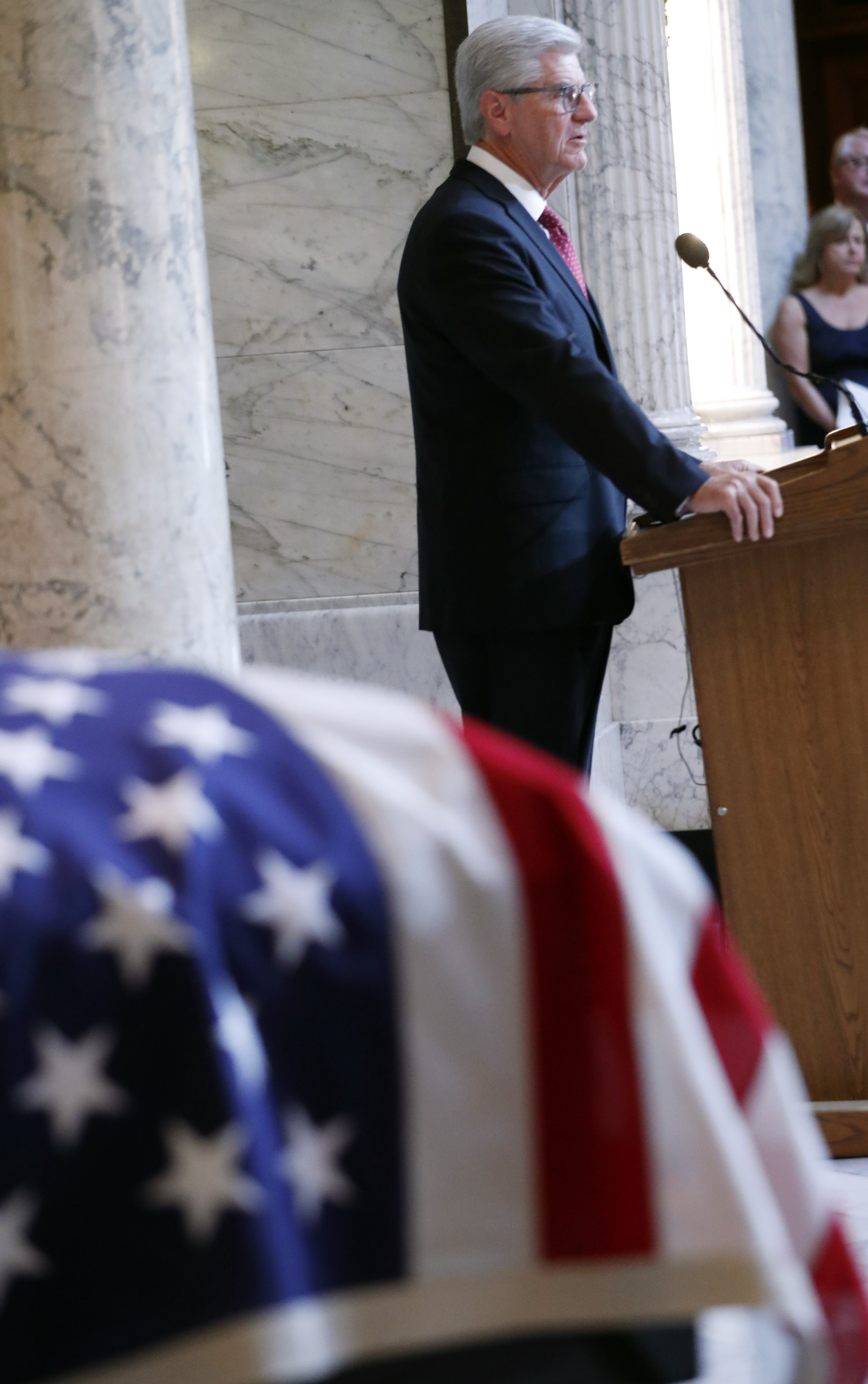 Correction: Thad Cochran Funeral story