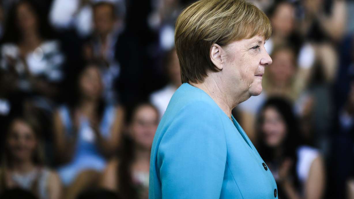 Germany's Merkel defends talk of 'European champions'