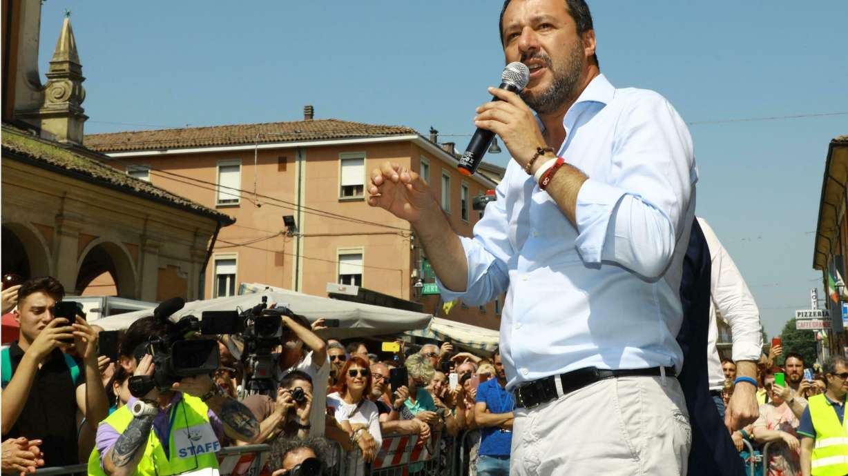 Italy's Salvini warns of crisis after PM threat to quit