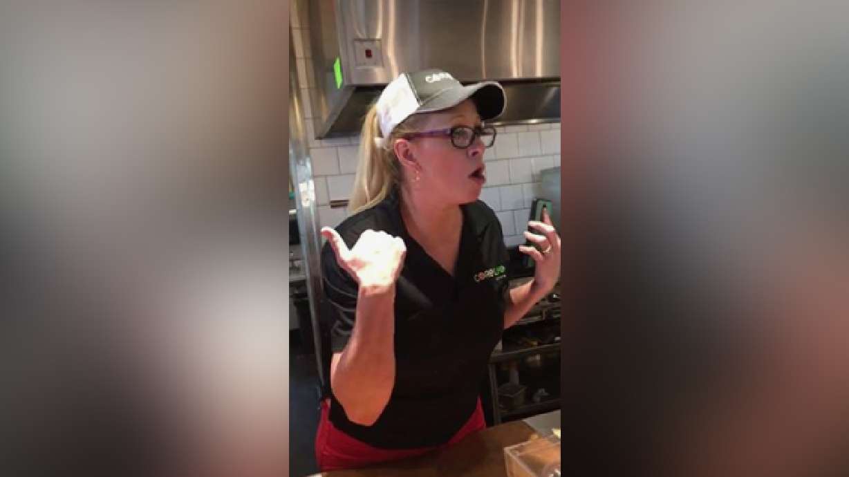 Salt Lake restaurant manager fired after video of her yelling, firing employee goes viral