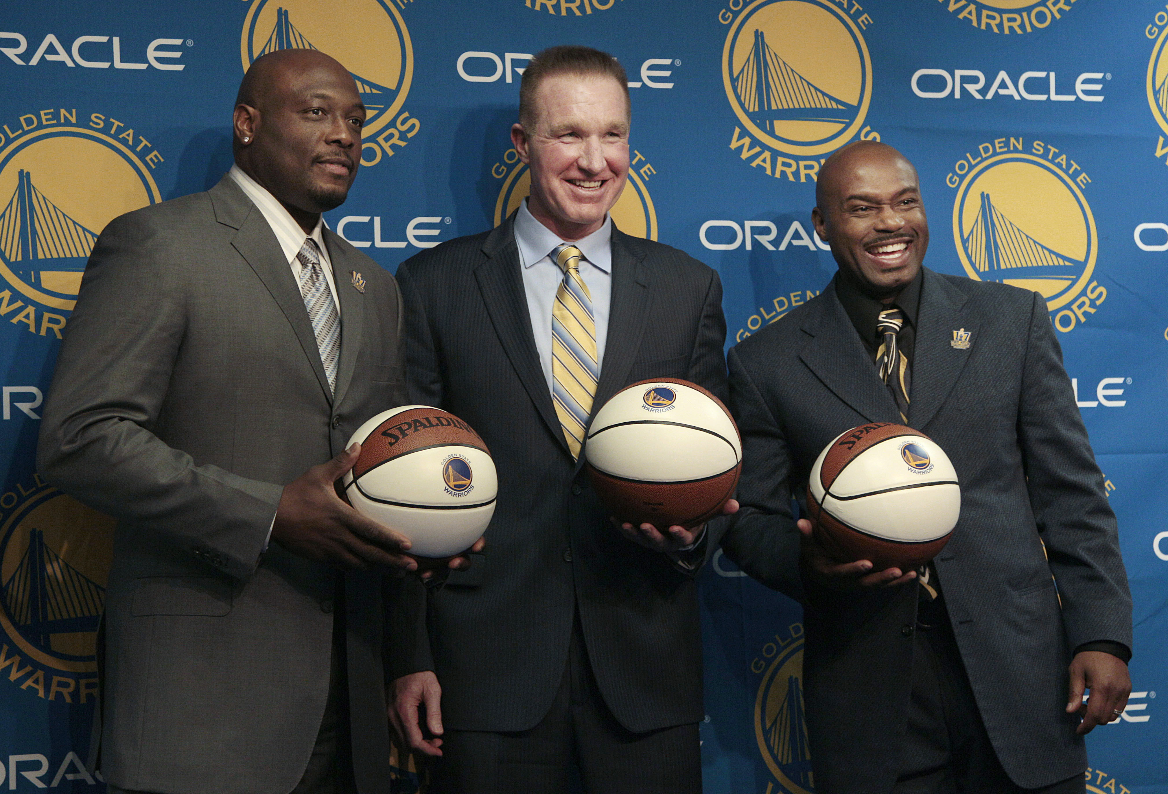 Mullin, Hardaway reflect on 'Run TMC,' laud today's Warriors