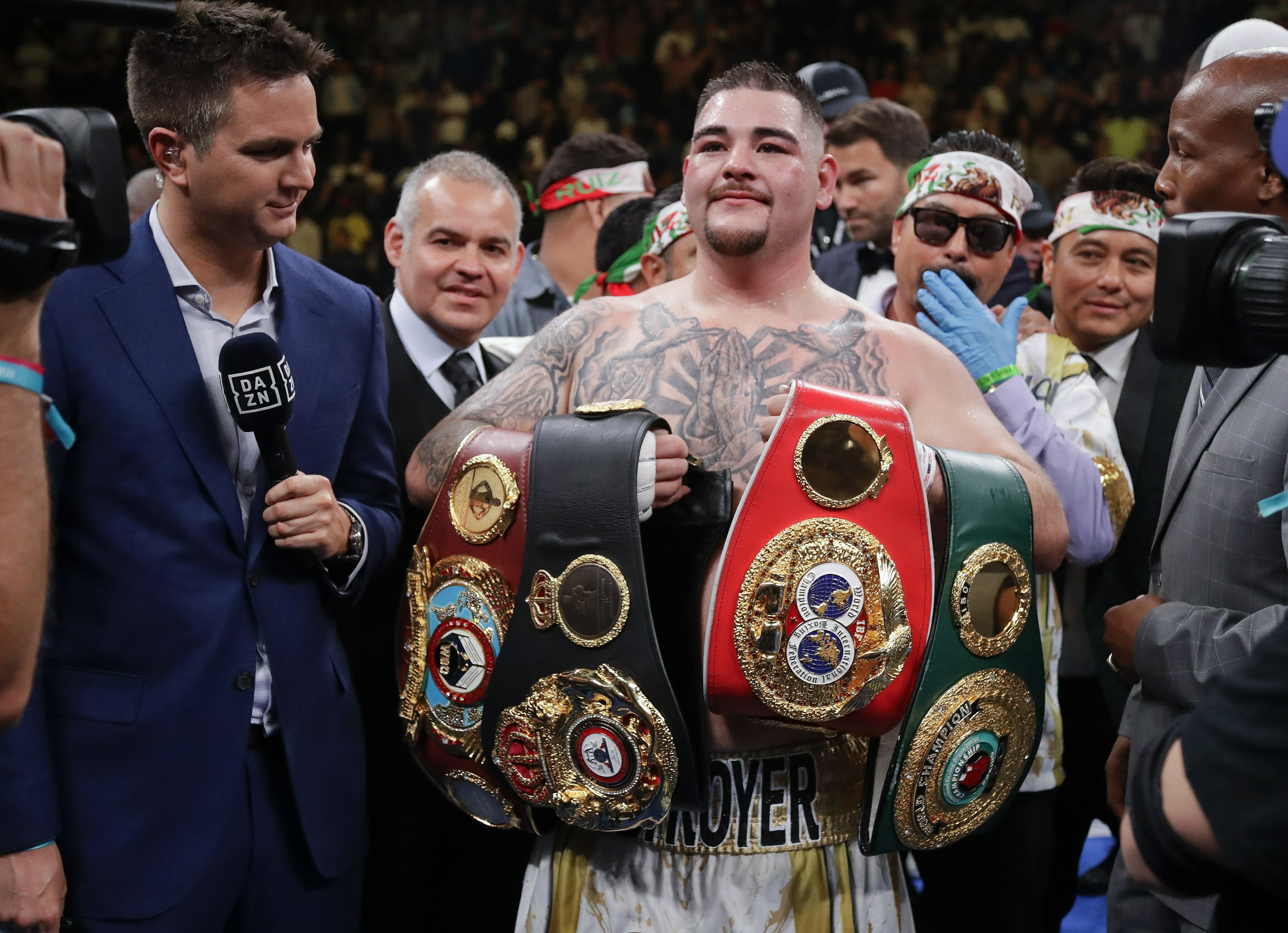 Historic Andy Ruiz win jolts elation among Mexican Americans