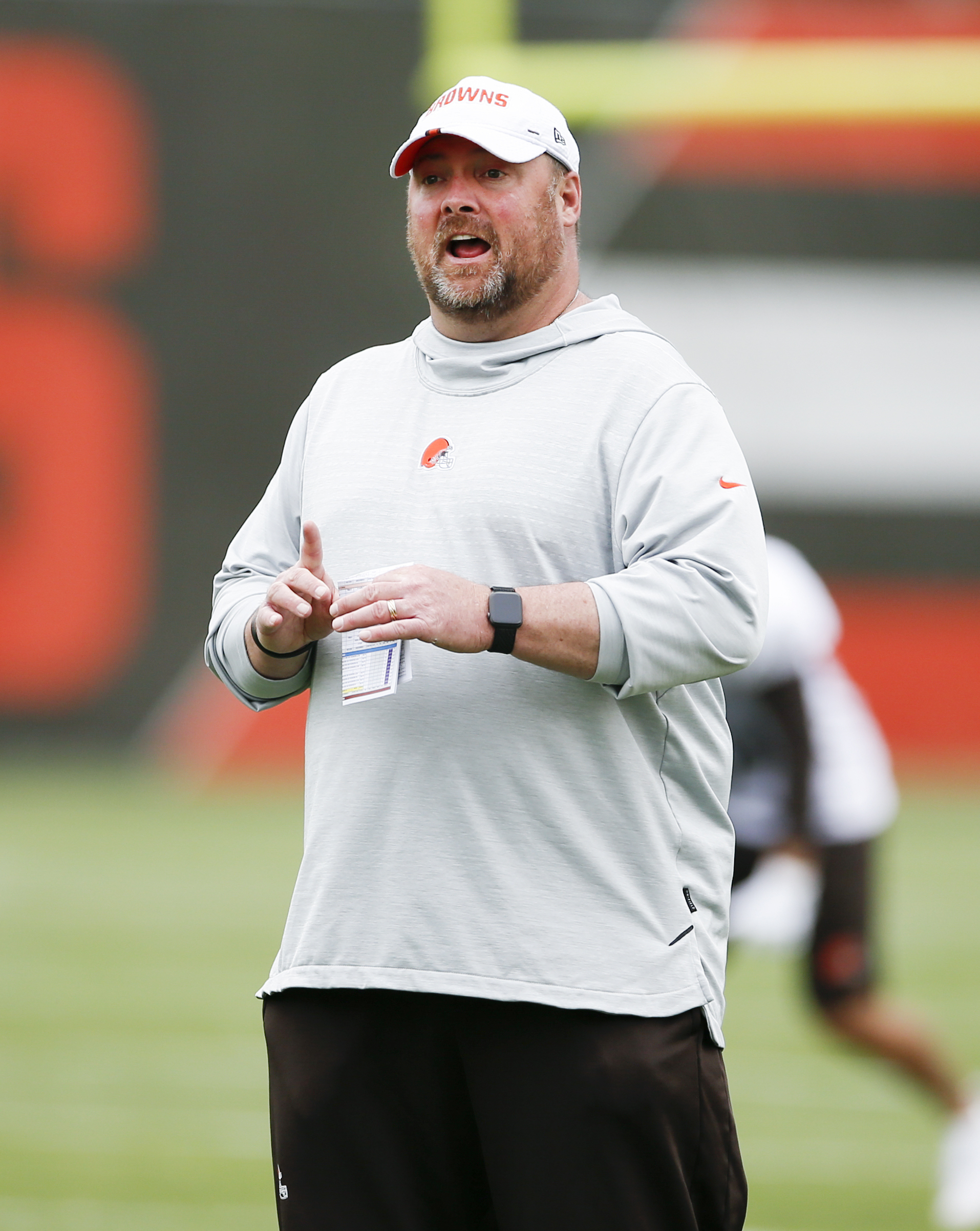 Browns release left tackle Harrison, started 8 games in '18