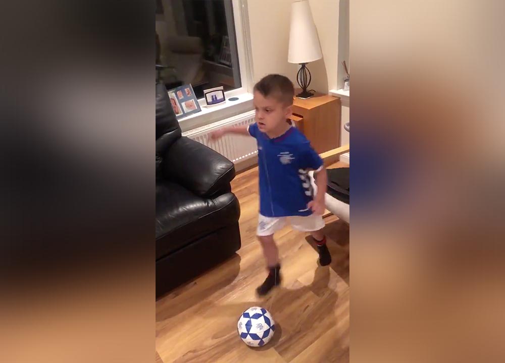 Have You Seen This? Boy ties string to soccer ball to help kick loose tooth out