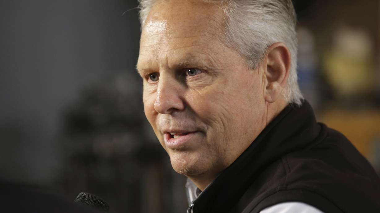 The Jazz announced the hiring of Danny Ainge as the team's CEO on Wednesday.
