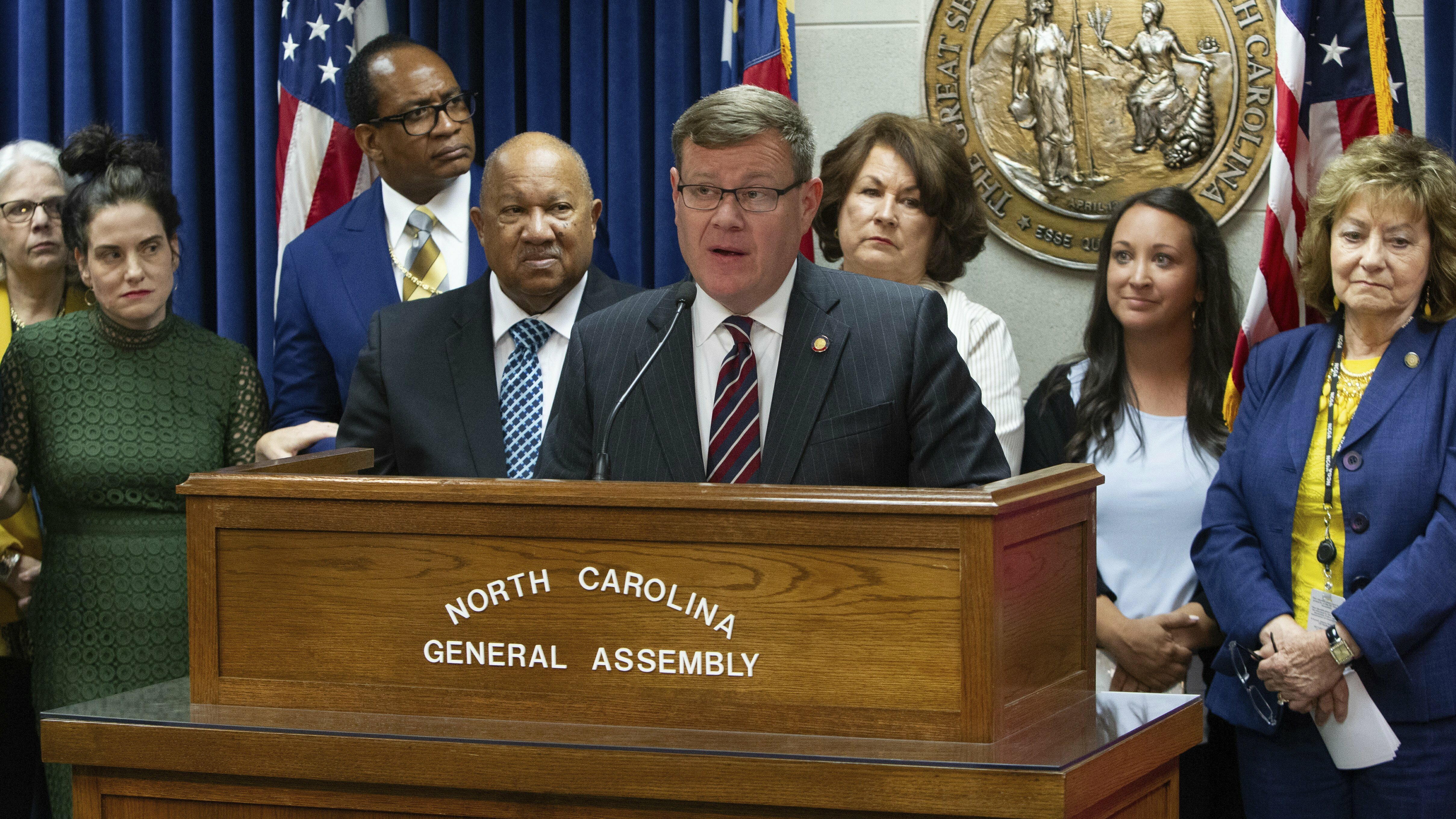 The Latest: Veto of North Carolina 'born alive' upheld