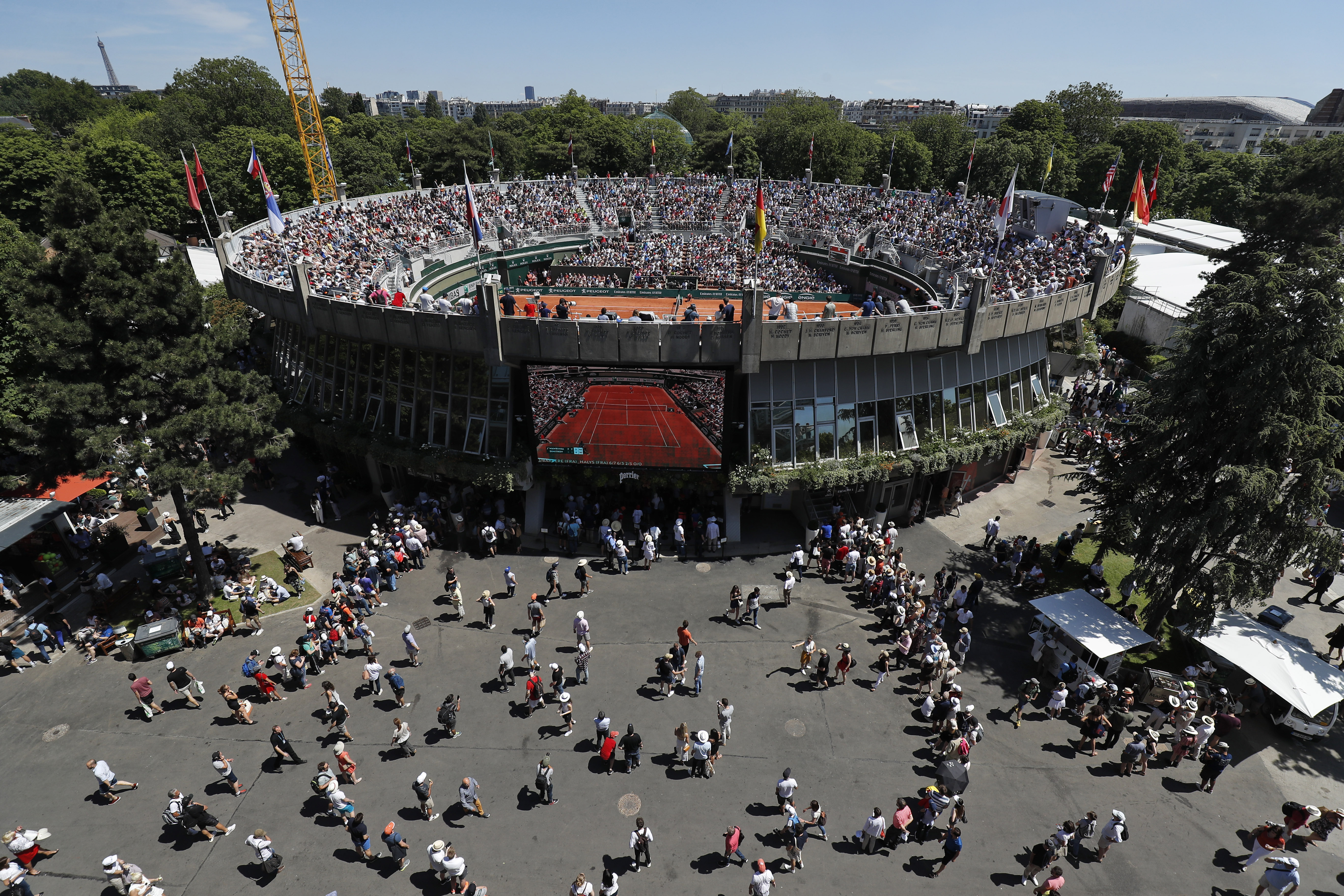 An appreciation: French Open bids adieu to its 'Bullring'