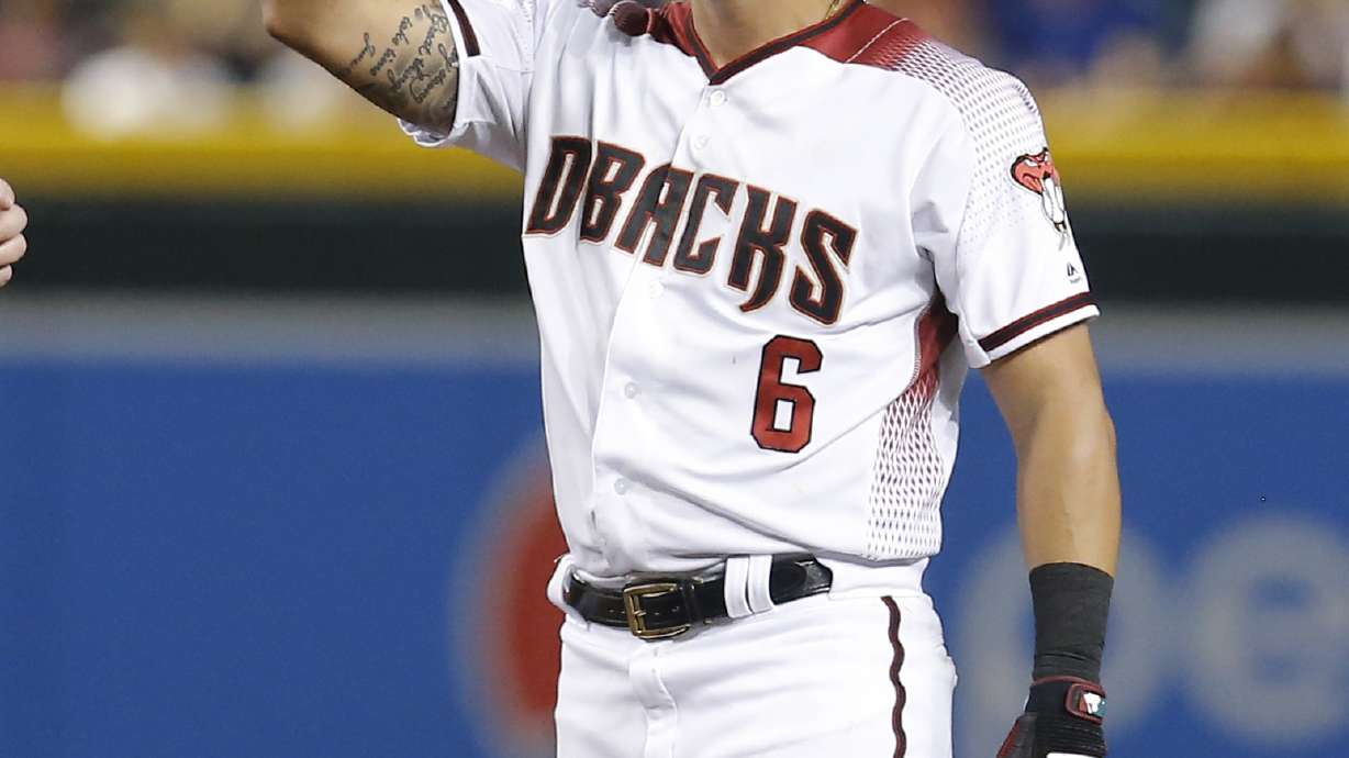 Peralta's hit gives D-Backs 3-2 win, stops Dodgers streak