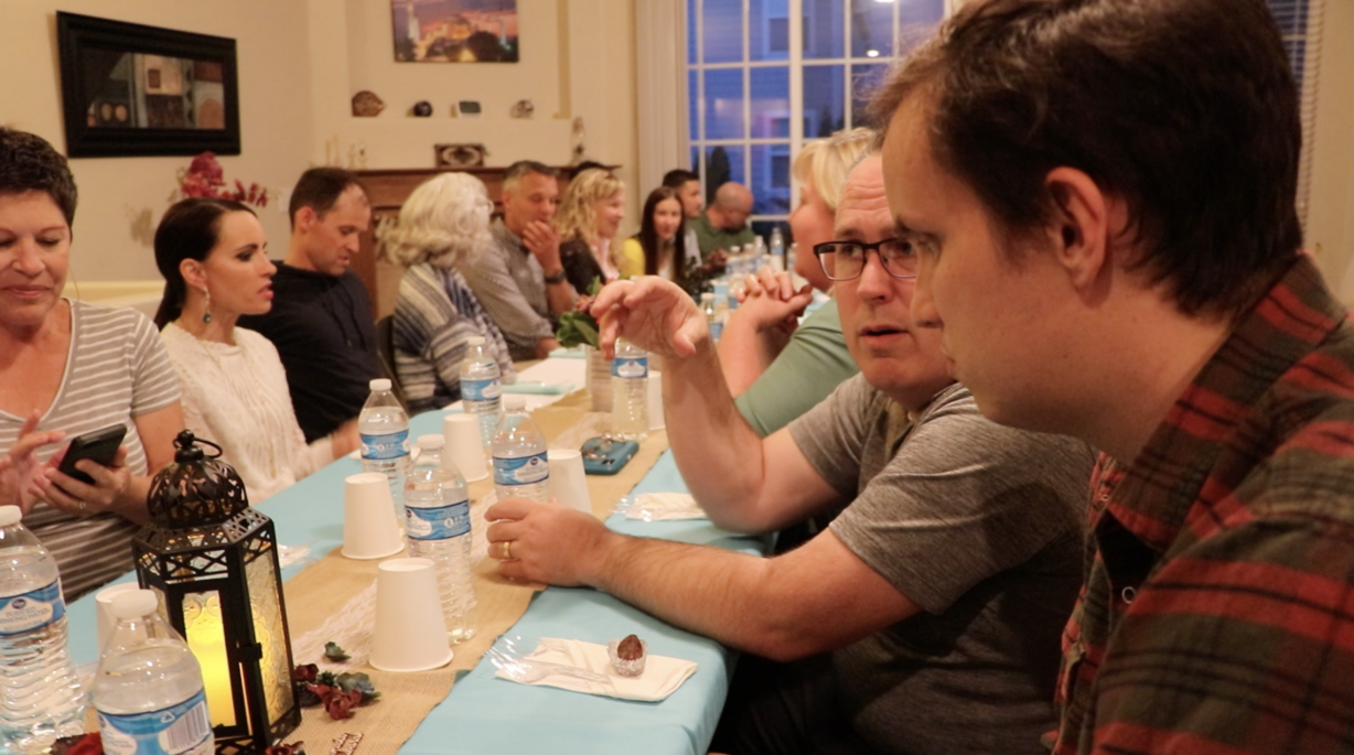 Thirty neighbors came to the Kariparduc's home to join them for iftar Saturday, June 1, 2019. (Photo: Liesl Nielsen, KSL.com)