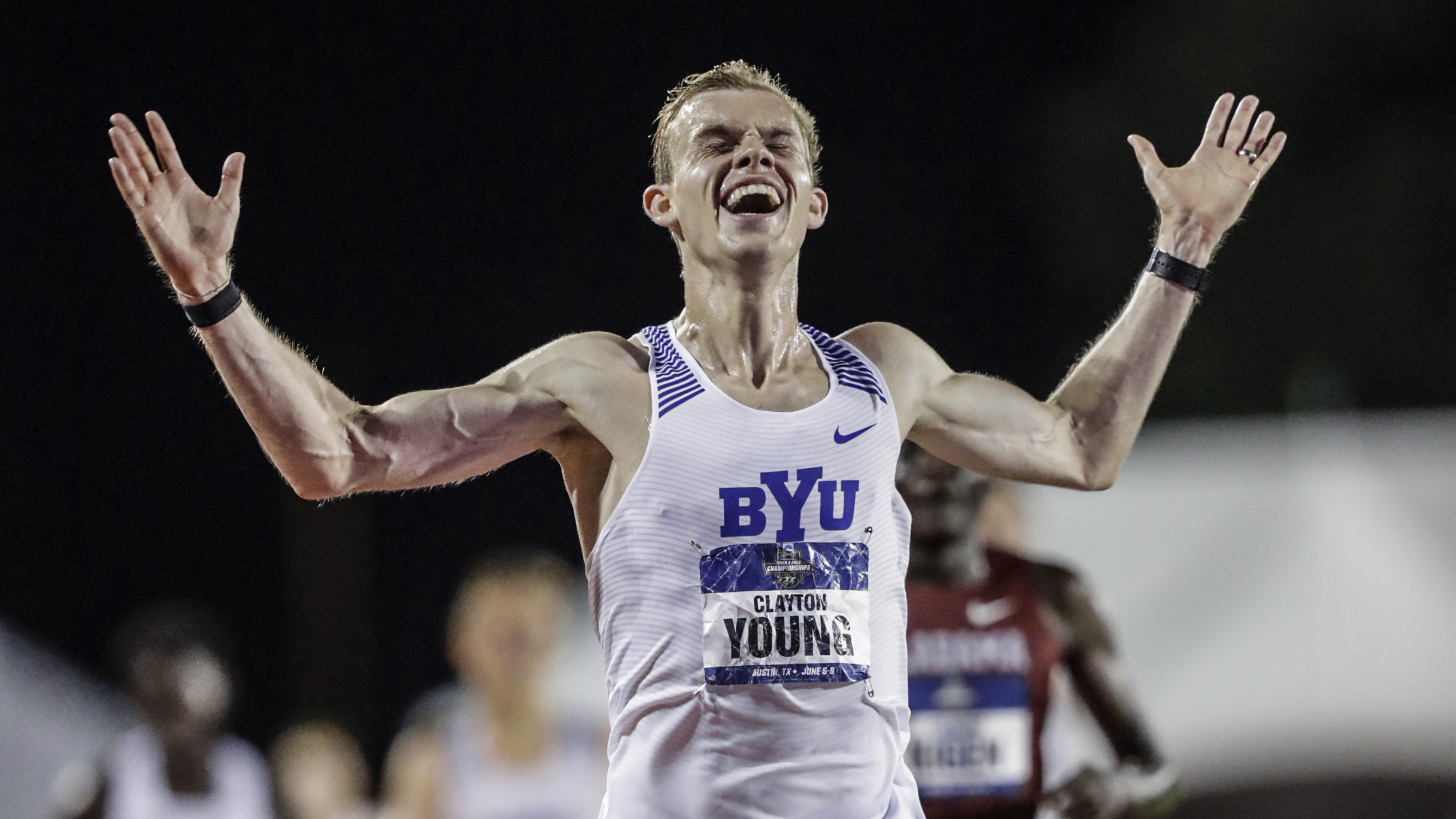 BYU's Clayton Young wins 10,000 meters national championship