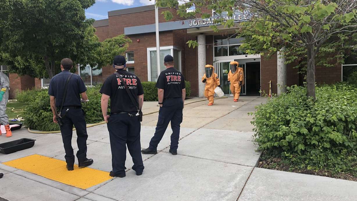 Midvale school evacuated due to chlorine leak; students and staff safe