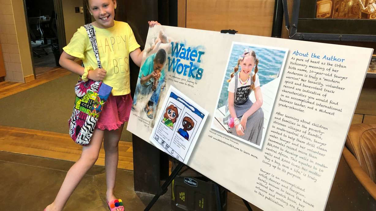 10-year-old North Dakota girl turns author to aid Africa