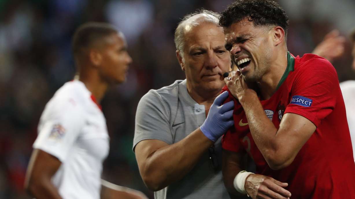 Pepe to miss Nations League final because of injury