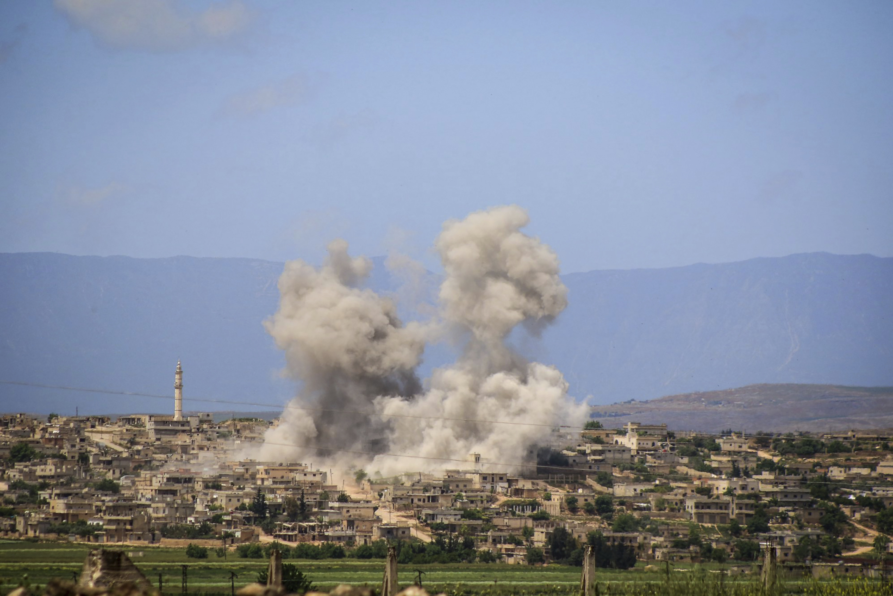 Syria uses familiar tactic in rebel Idlib: Bombing civilians