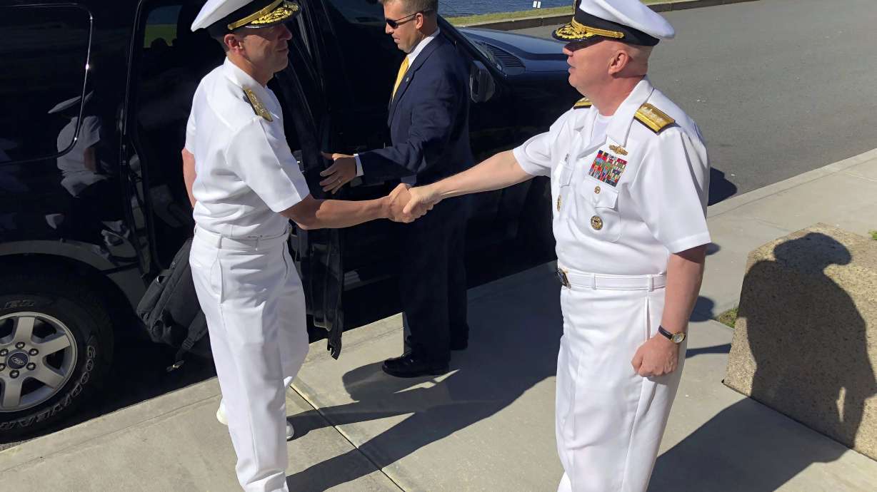 APNewsBreak: Navy probing claims against war college leader