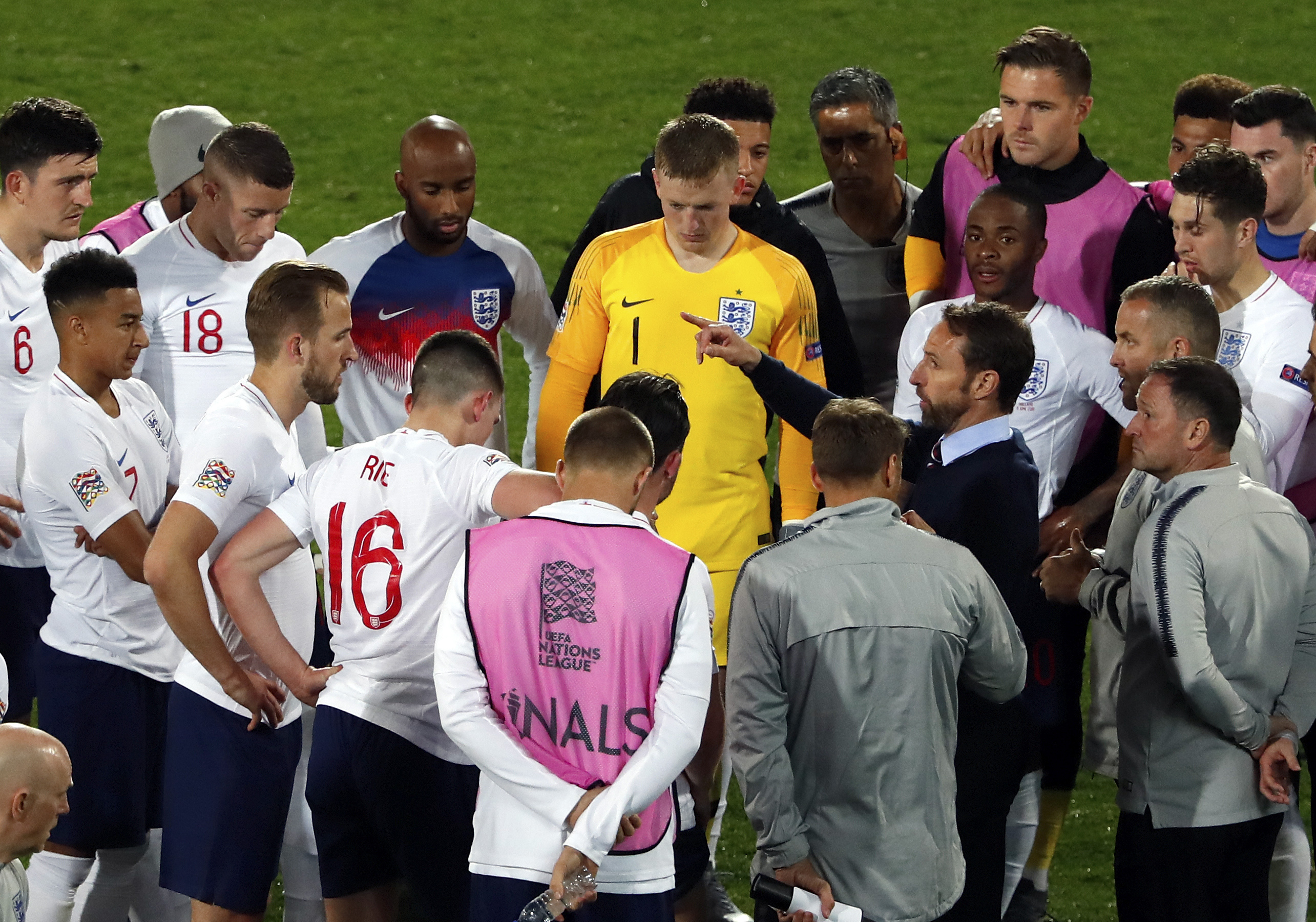 Southgate defends England's style despite another defeat