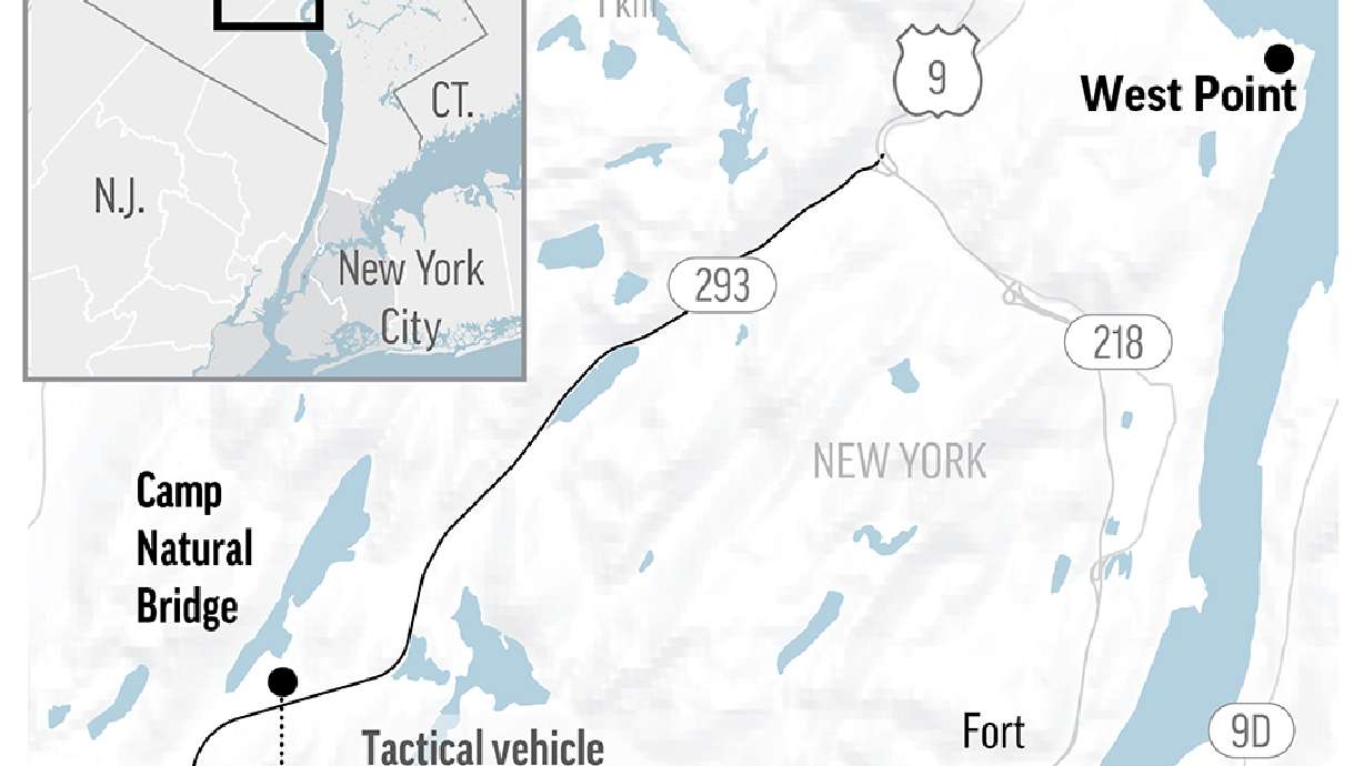 West Point says cadet killed in rollover was from New Jersey