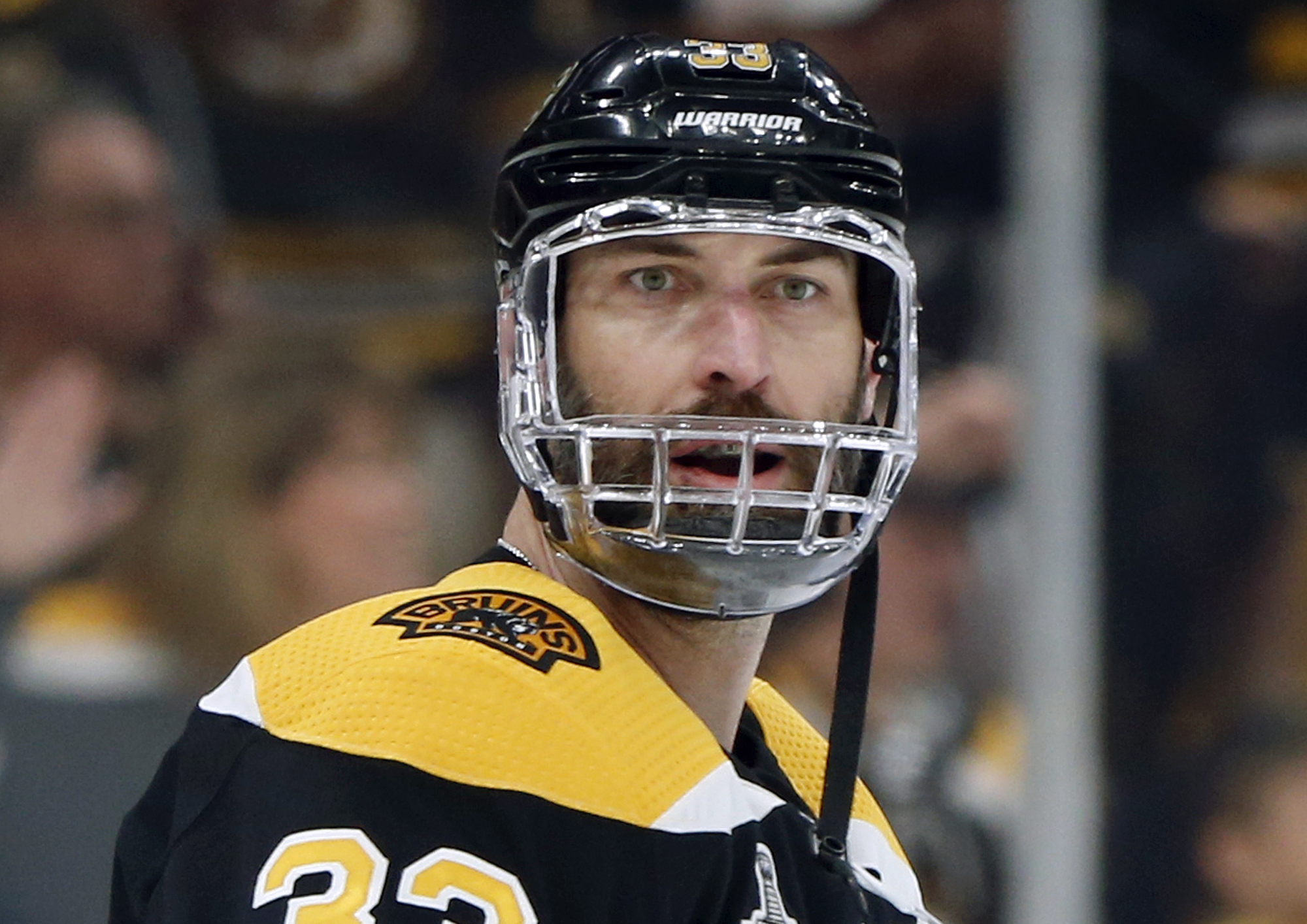 Chara, Dunn join jaw-dropping club of playing through pain