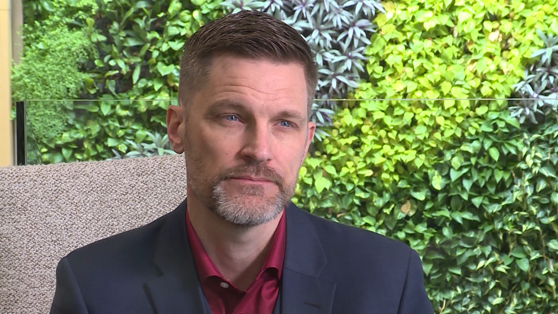 Rob Woellhaf, vice president of fraud management for Mountain America Credit Union, talks to KSL TV about the dangers of loaning out your credit card. Woellhaf said the act could violate the cardholder agreement and void fraud protections. (Photo: KSL TV)