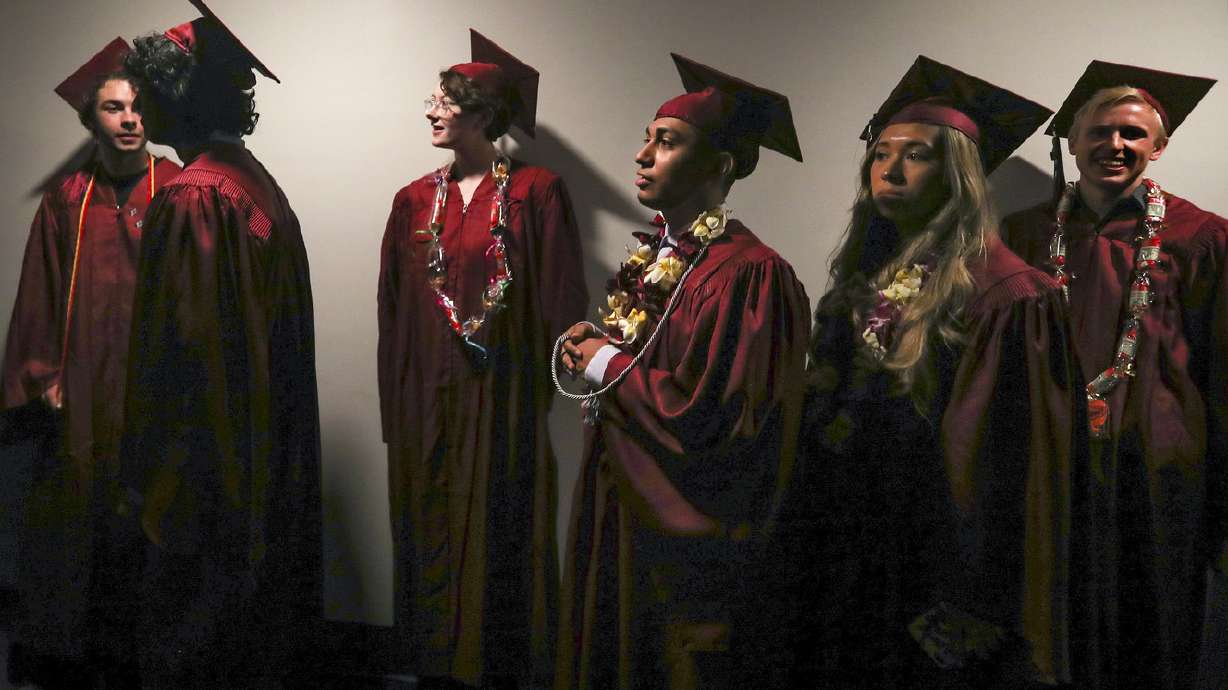 Embattled Utah charter school conducts final graduation as it prepares to close