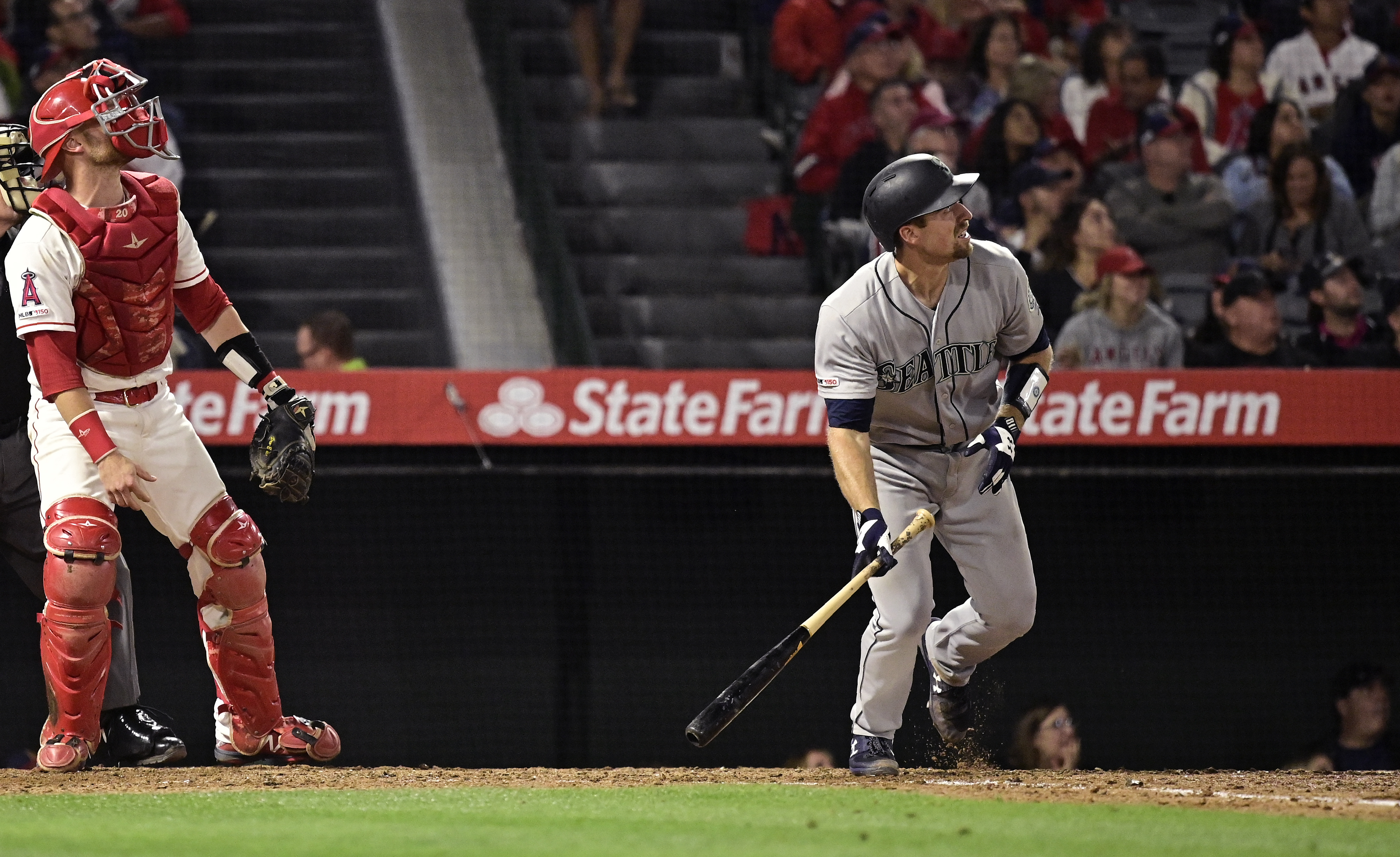 Murphy, Santana power Mariners to 6-2 win over Angels