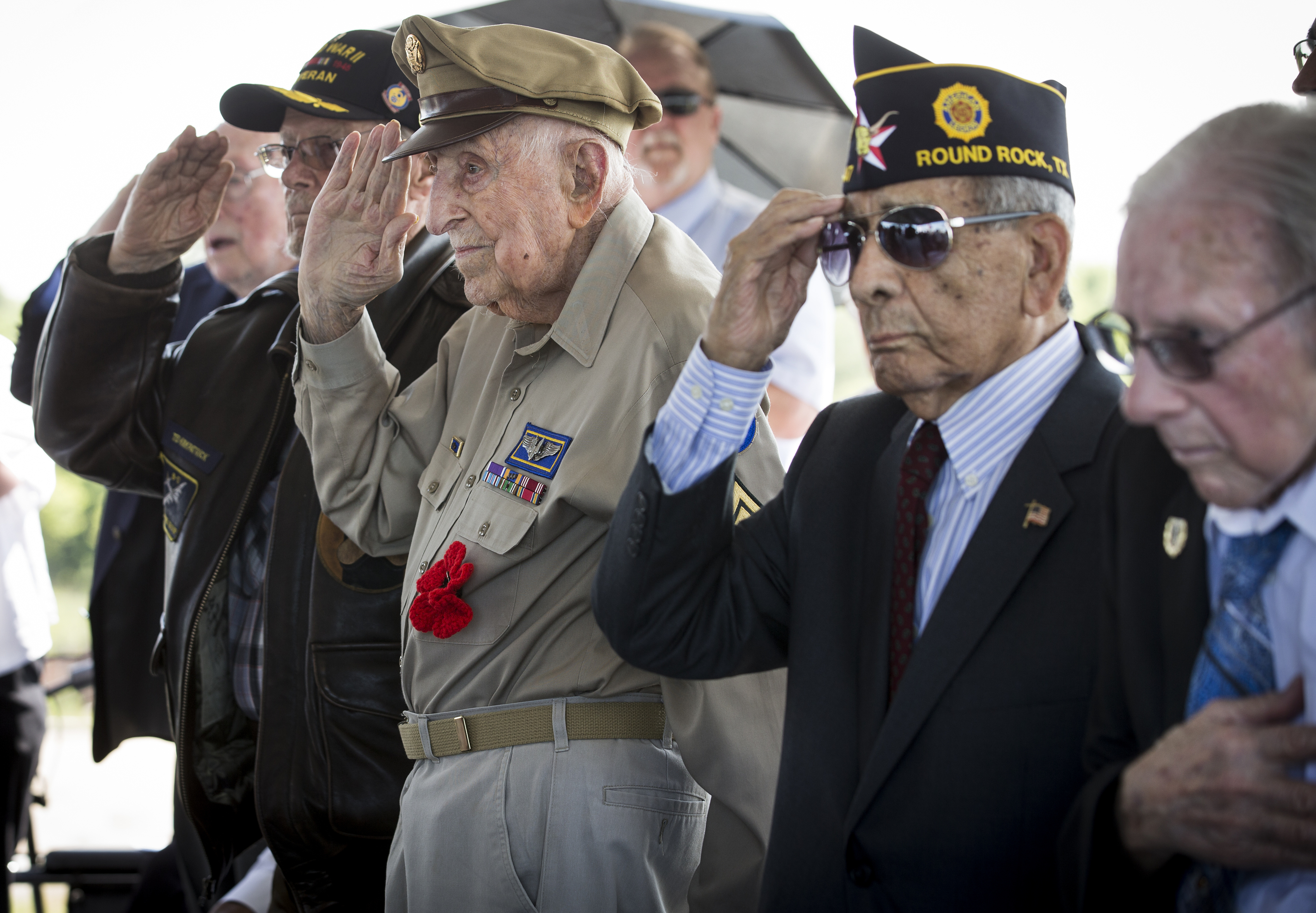 D-Day veterans choke back tears to ensure memories live on