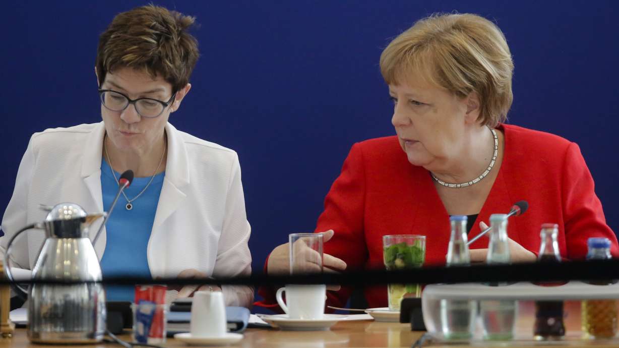 Merkel party leader rejects call to end Russia sanctions