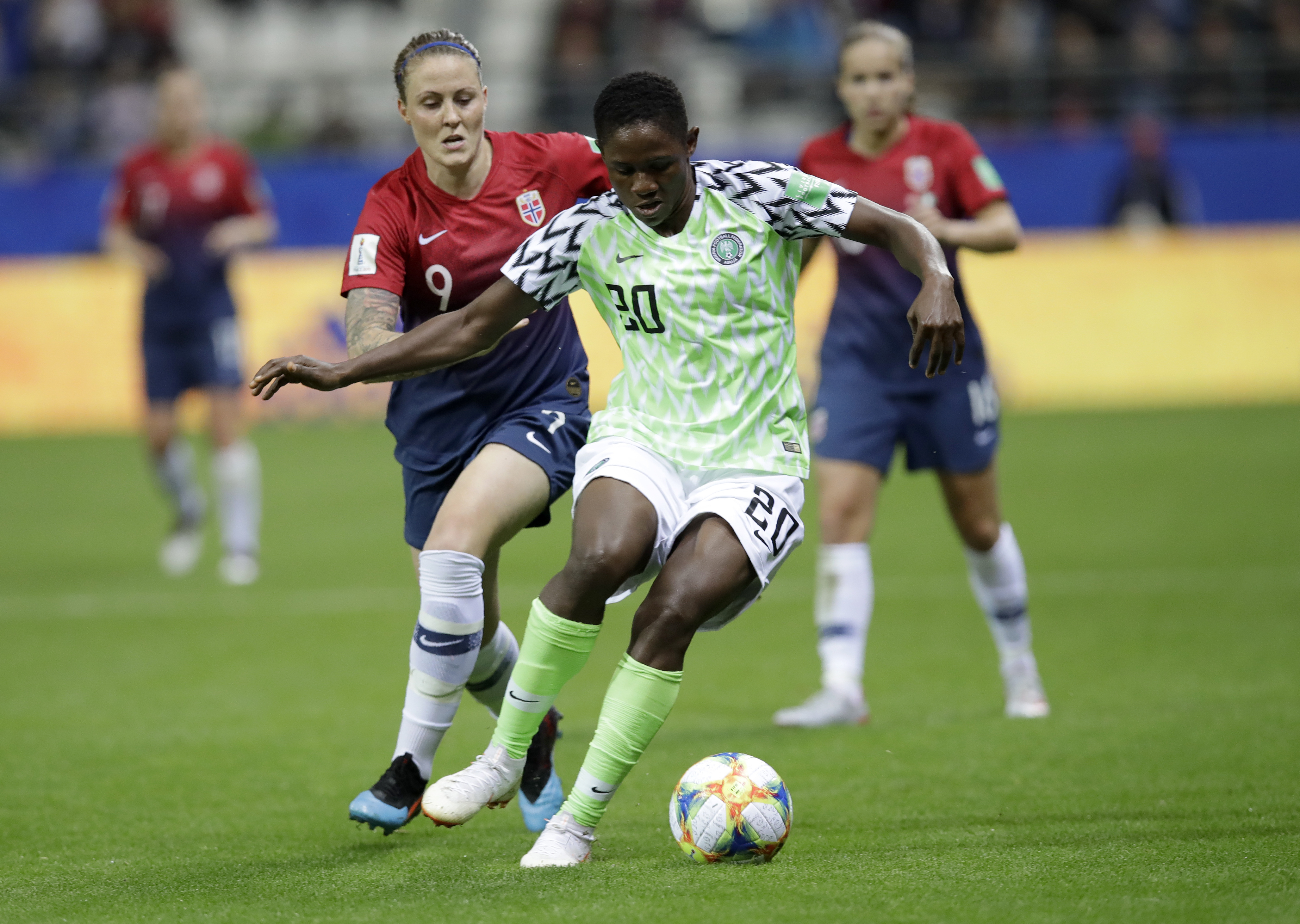 Norway opens World Cup with 3-0 win over Nigeria