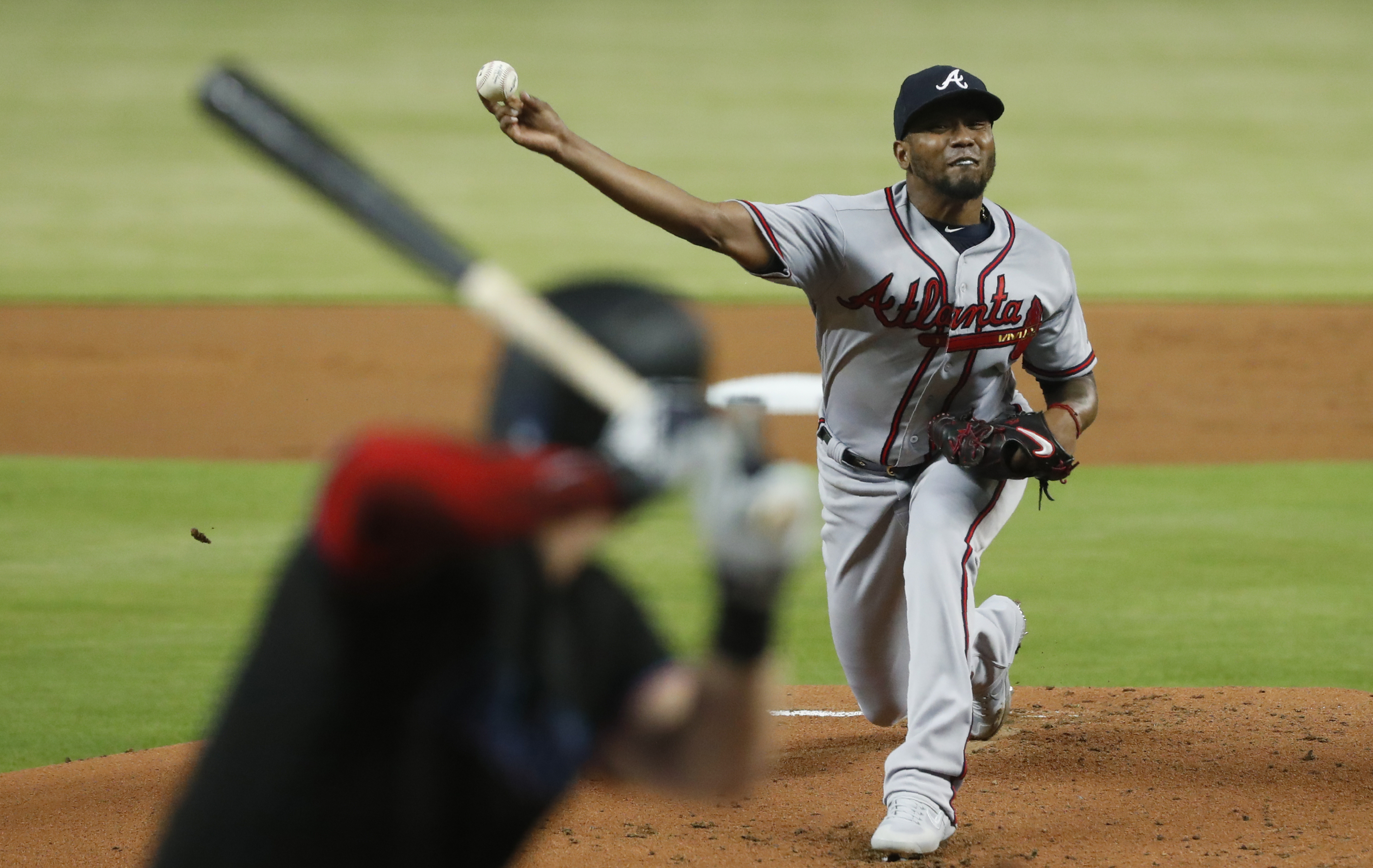 Teheran again excels, Braves blank Marlins 1-0
