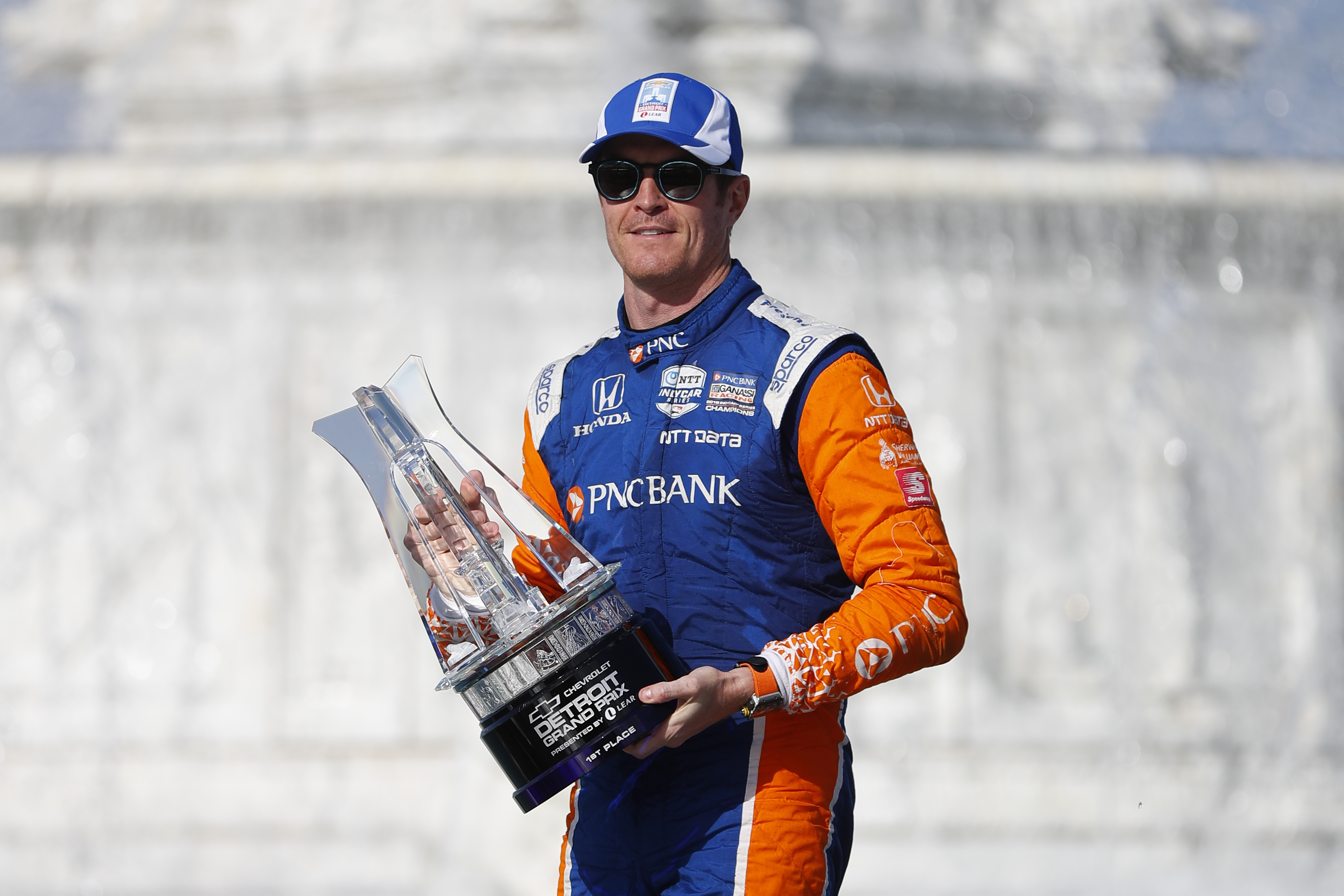 The Latest: Newgarden gets 1st Texas win, 3rd of season