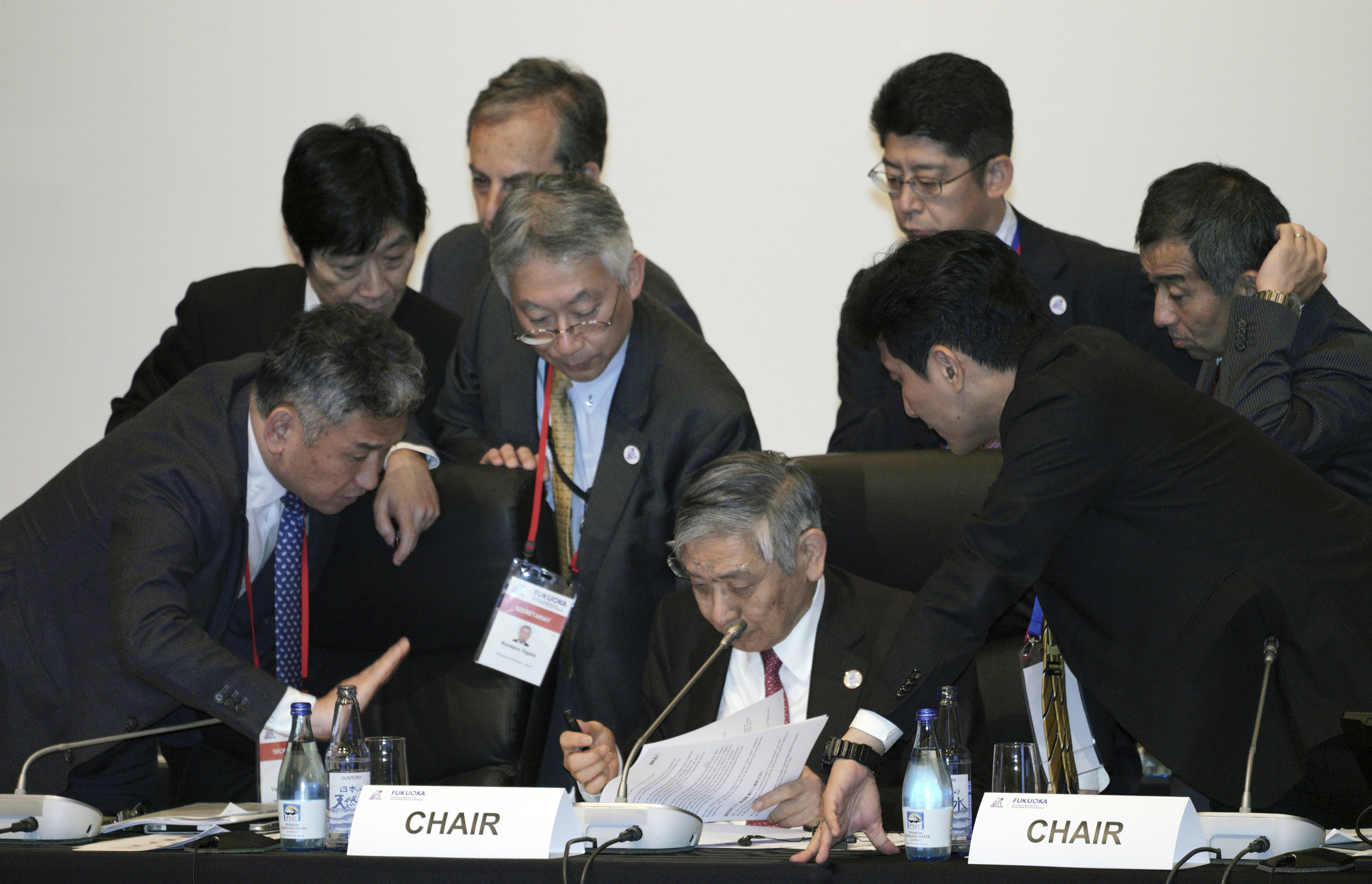 G-20 finance officials pledge to protect global growth