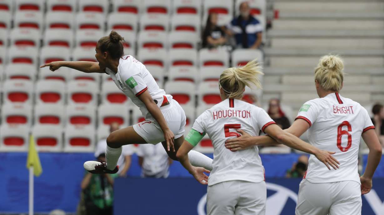 Parris overcomes nerves to lead England to win against Scots