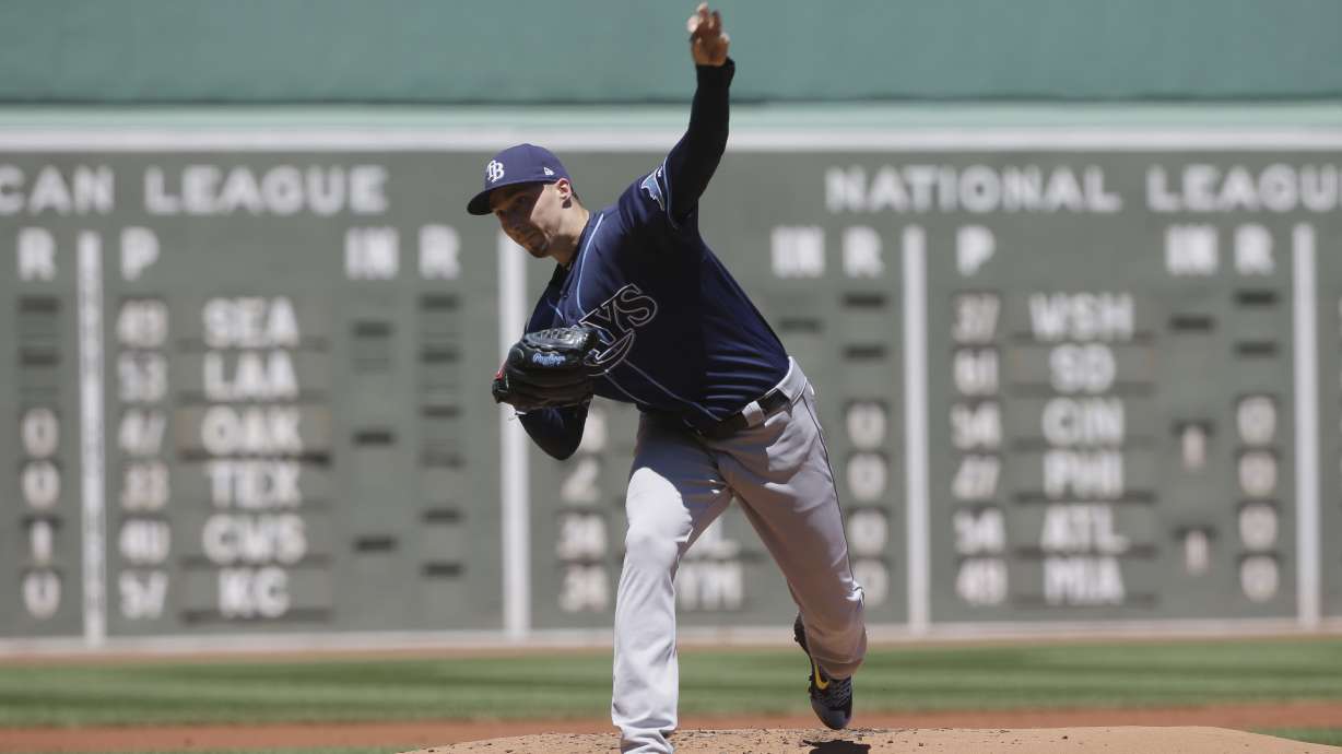 Lowe's 2 HRs, Snell's start carries Rays past Red Sox, 6-1
