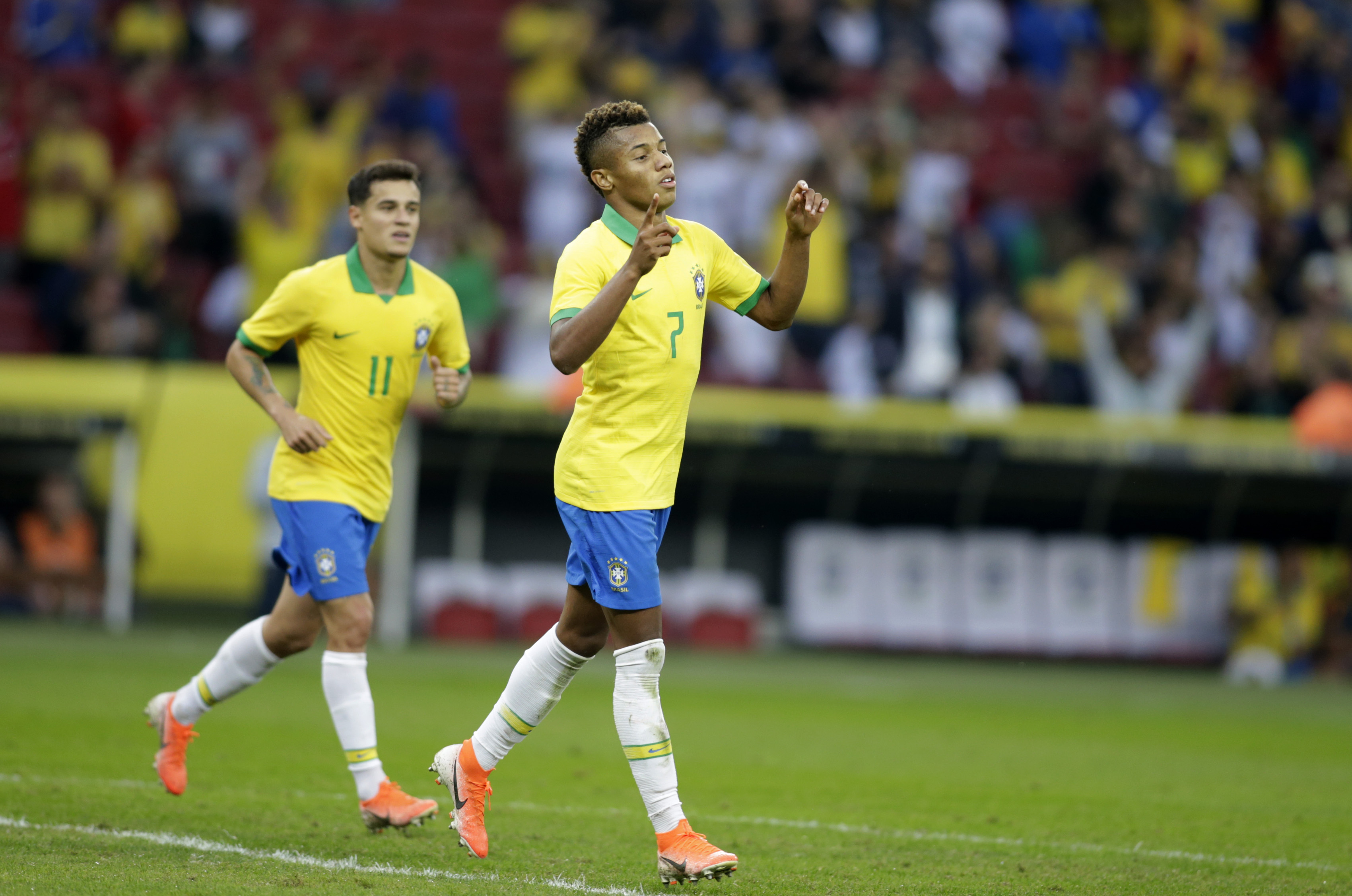 Brazil routs Honduras 7-0 ahead of Copa America