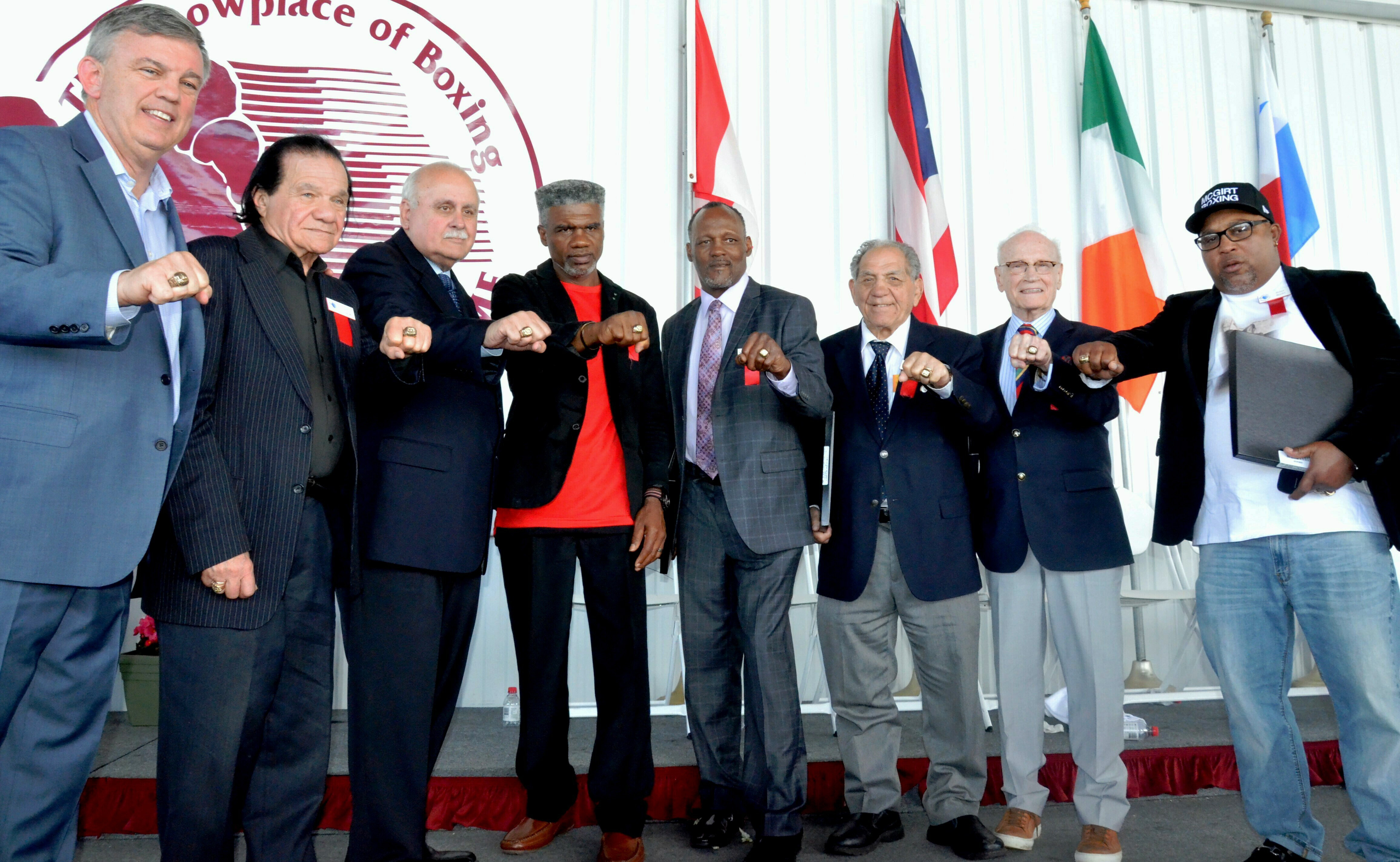 James McGirt struggles with emotions at Boxing HOF induction
