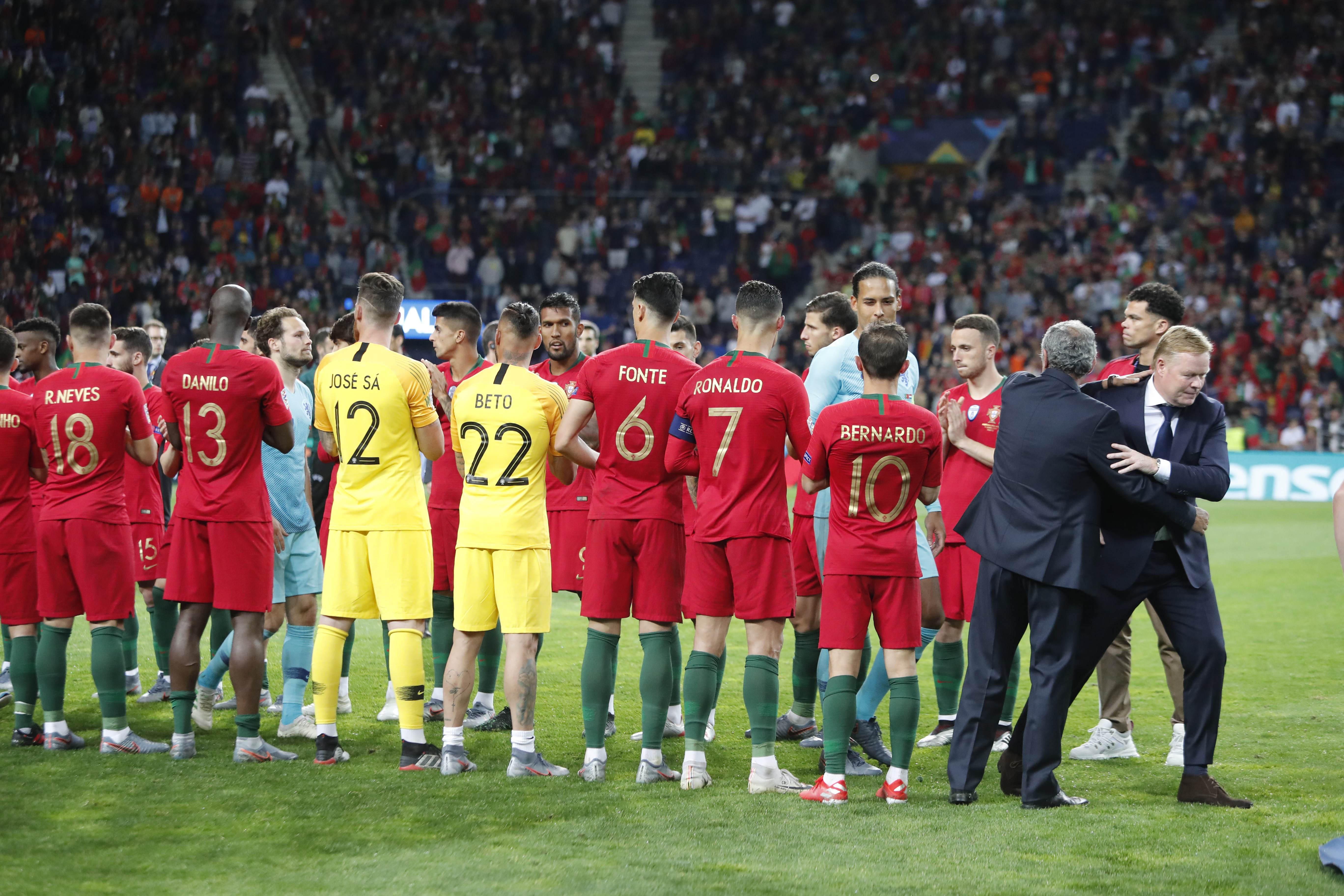 Koeman celebrates good season despite loss to Portugal