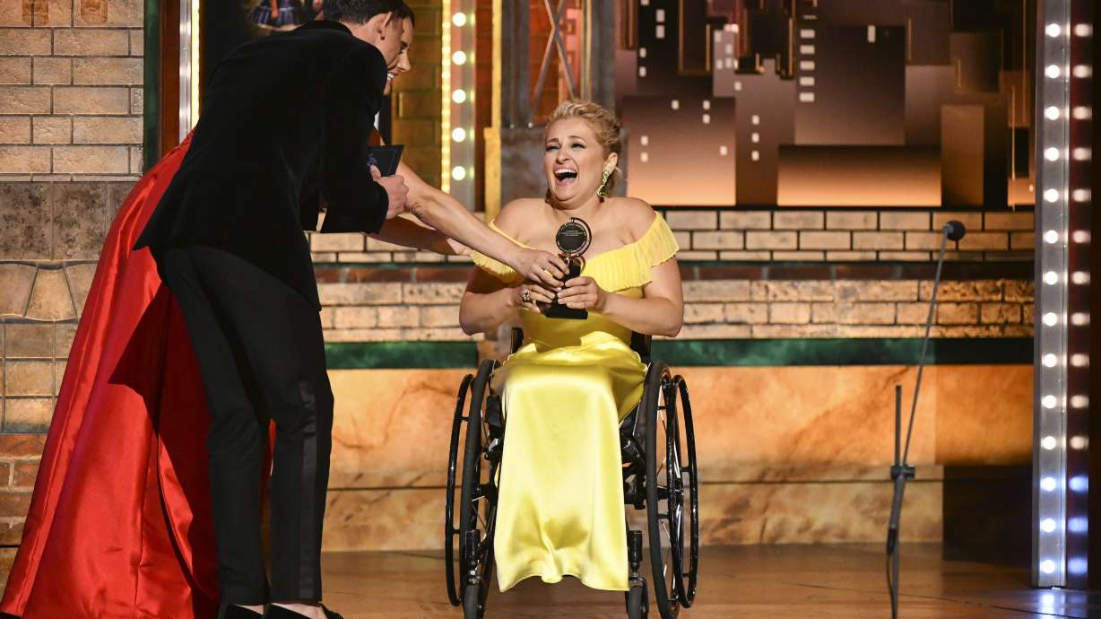 No limitations: Ali Stroker makes history with Tony win