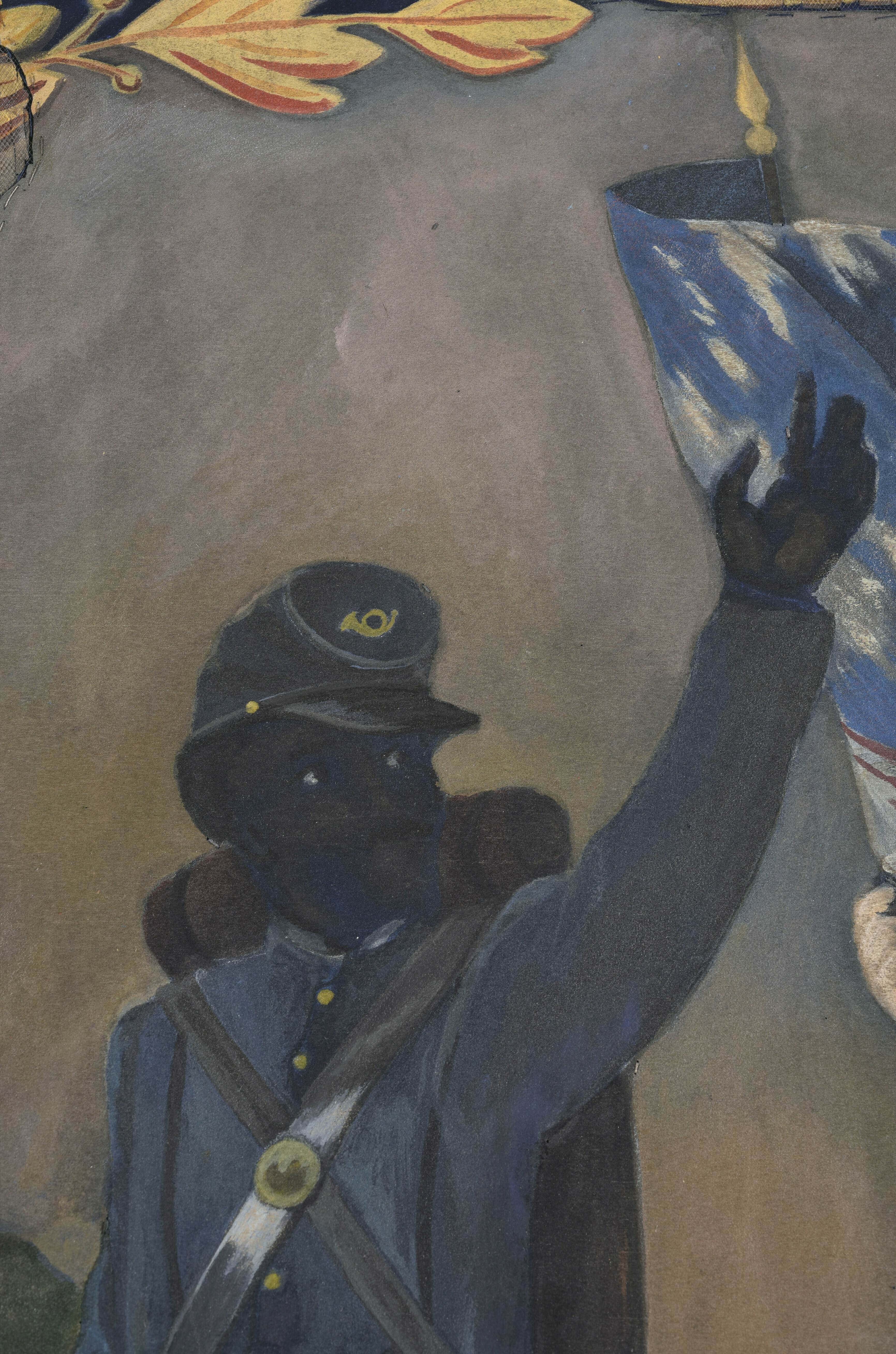 Battle flag carried by black Union troops hits auction block