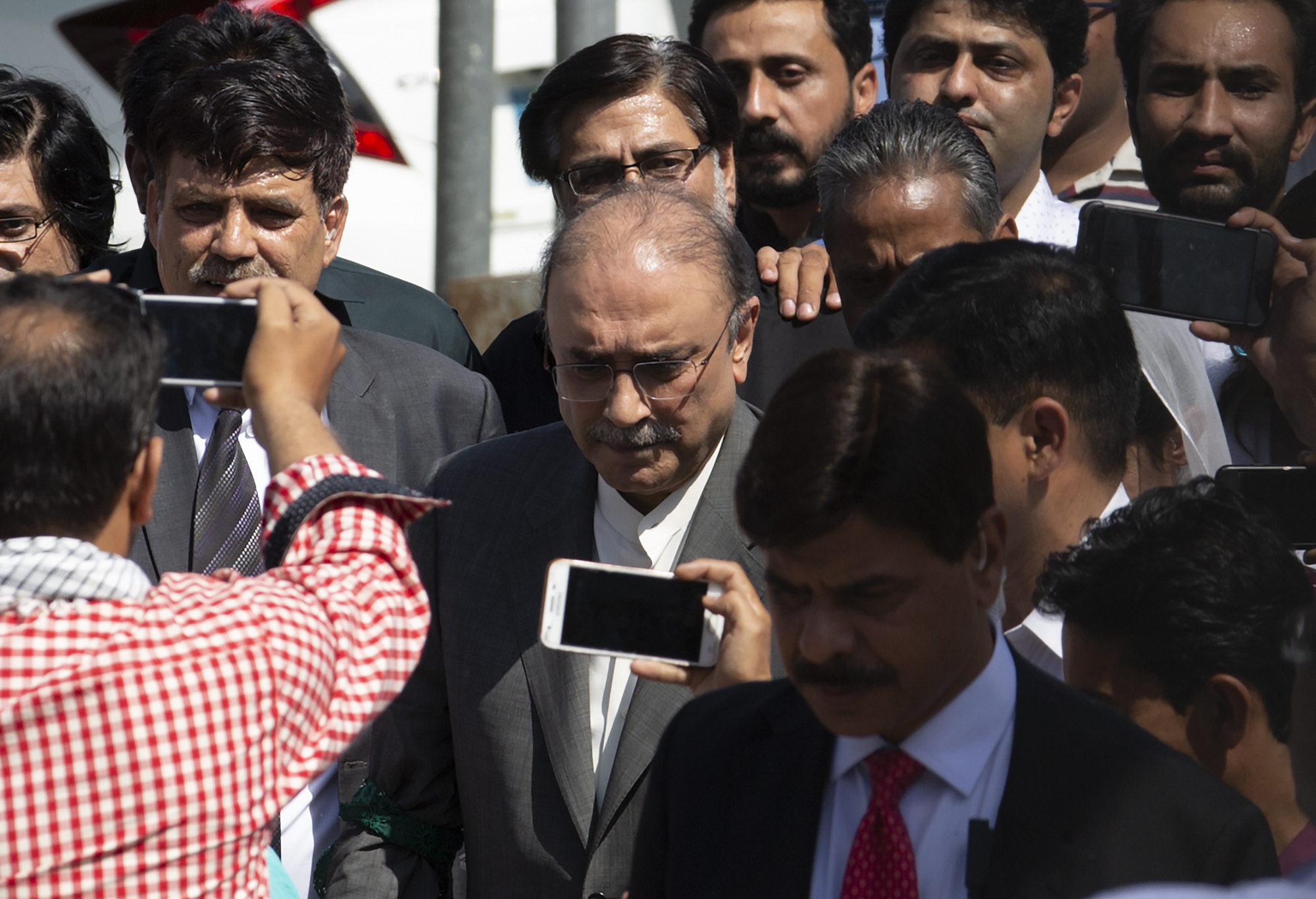 The Latest: Pakistan arrests ex-President Zardari
