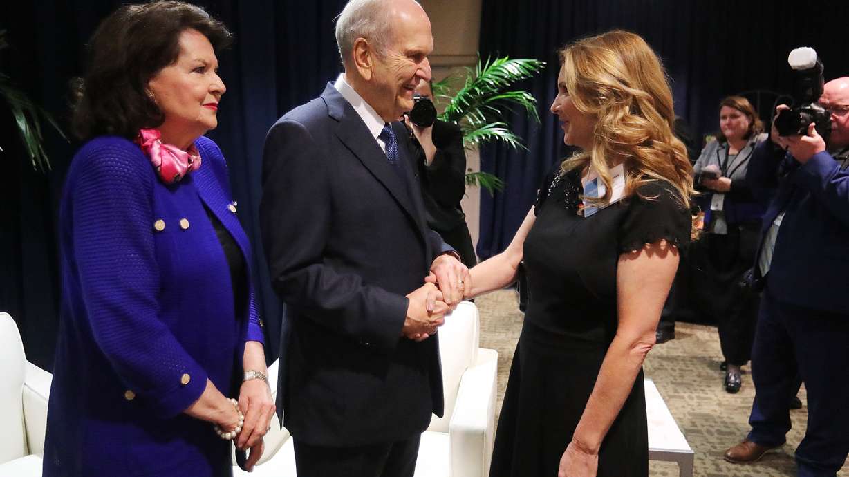 President Nelson meets with Pulse nightclub owner prior to addressing Latter-day Saints