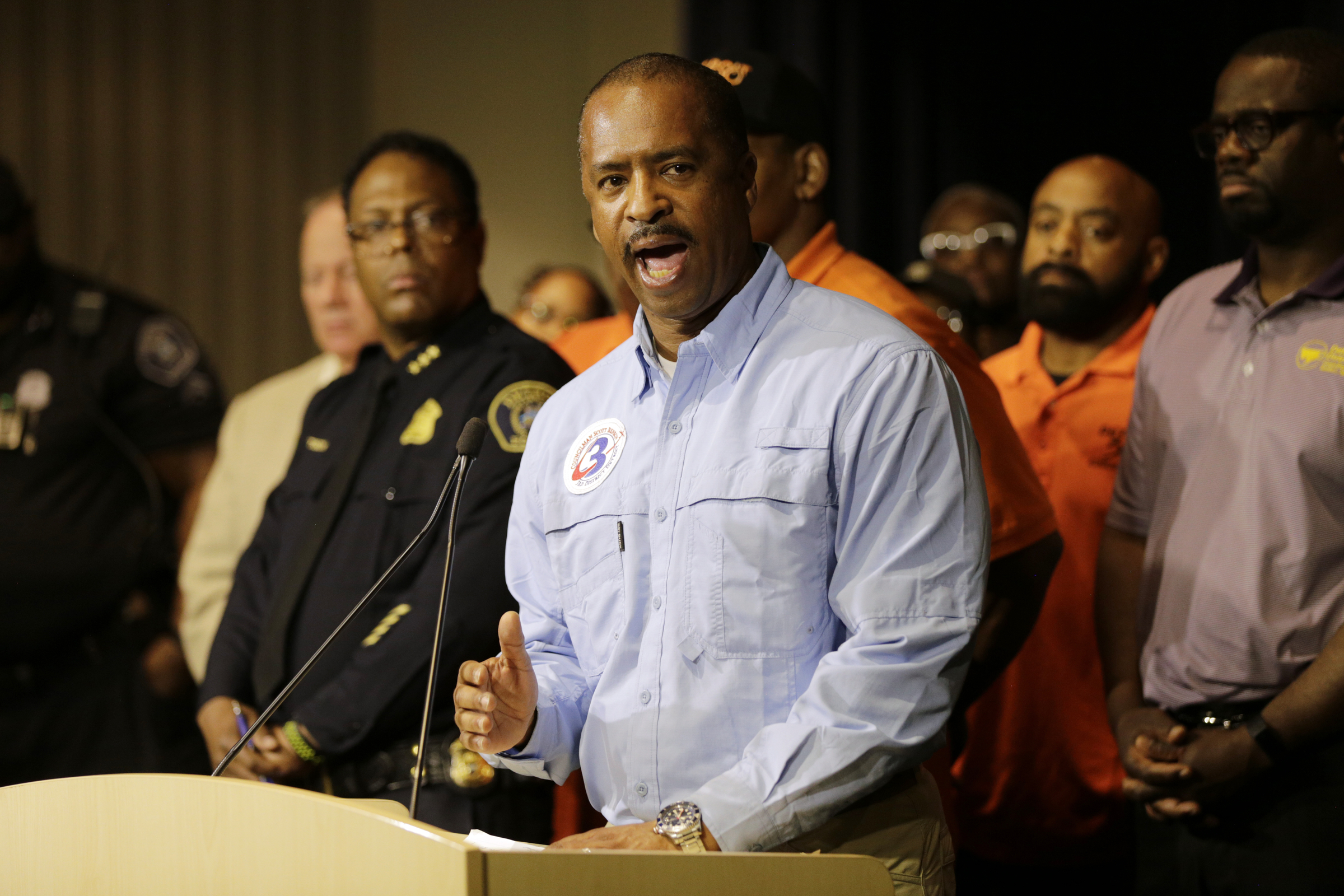 The Latest: Detroit man tied to deaths, assaults arraigned