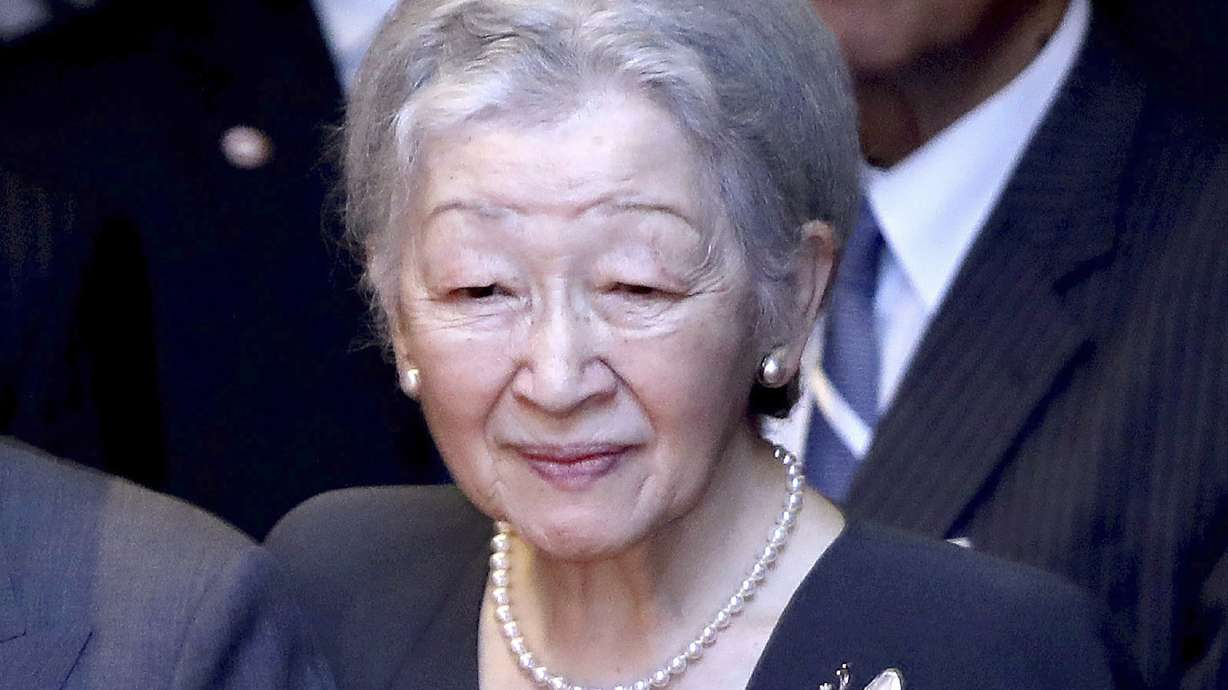 Japan's former empress has heart problem but fine to travel