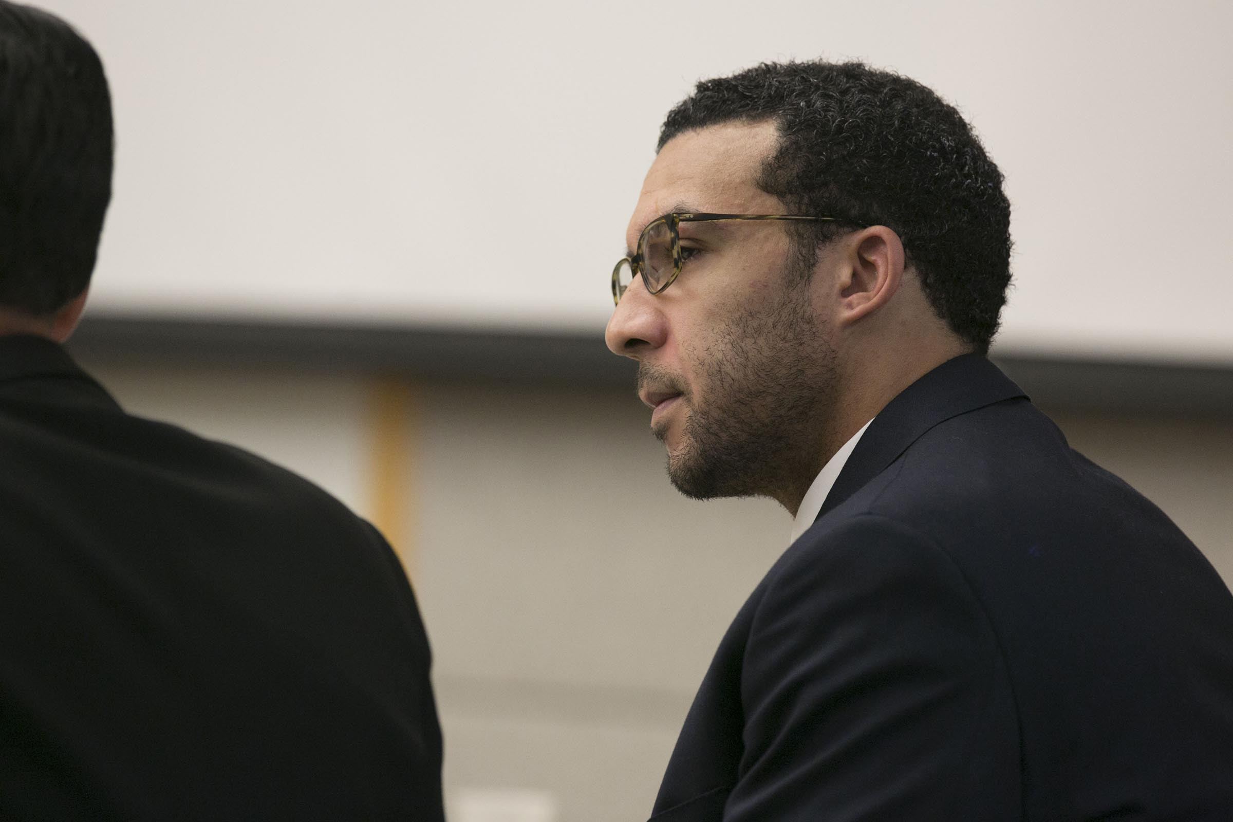 The Latest: Mistrial on last counts in ex-NFL player trial