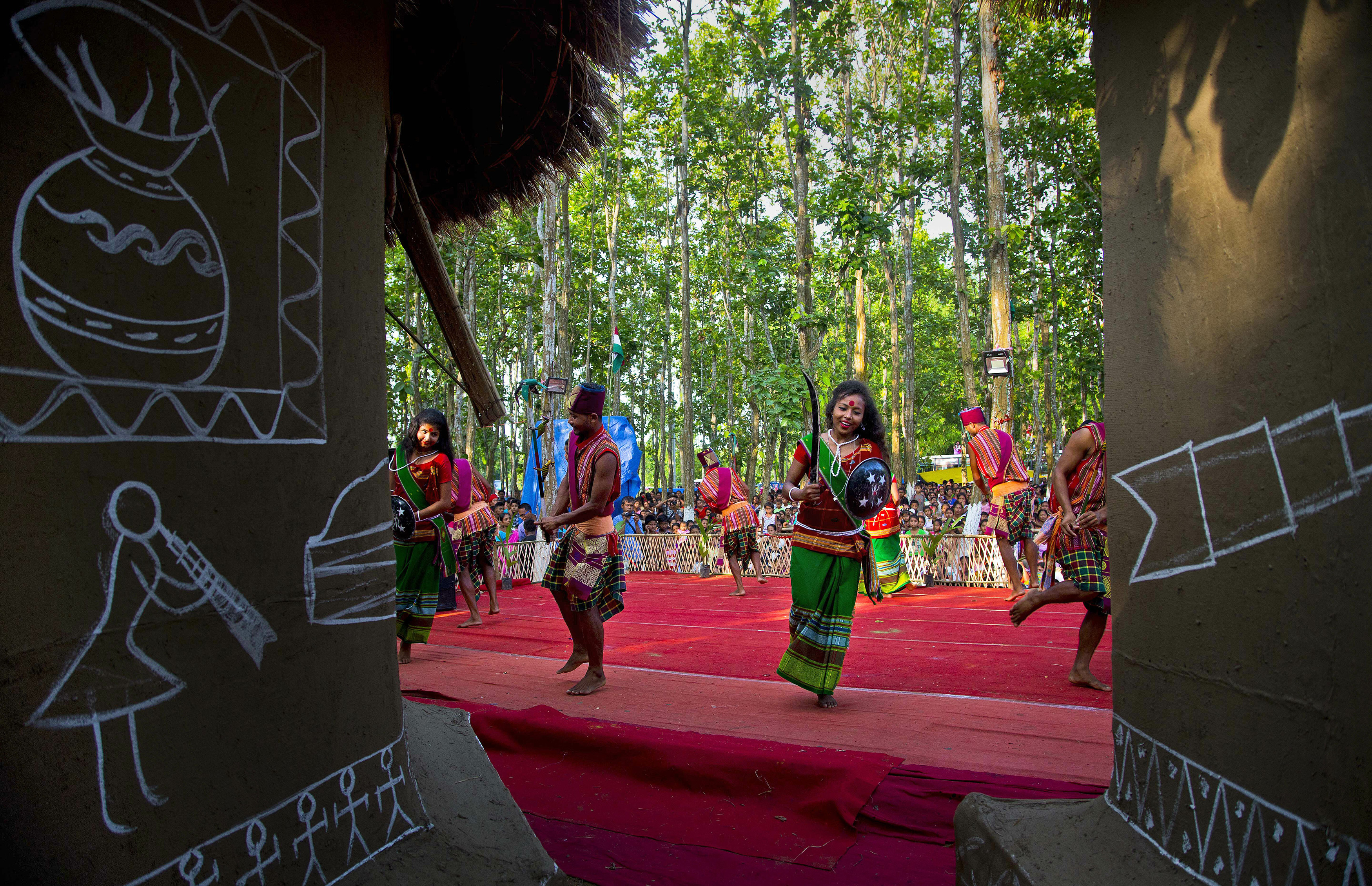 AP Photos: Tribe in northeast India prays for good harvest