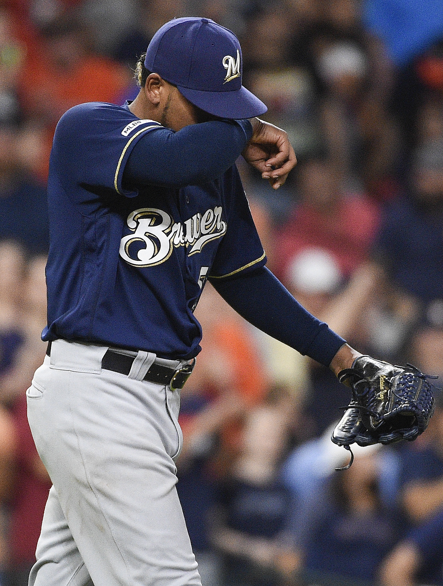 Rookie Alvarez homers again as Astros beat Brewers 10-8