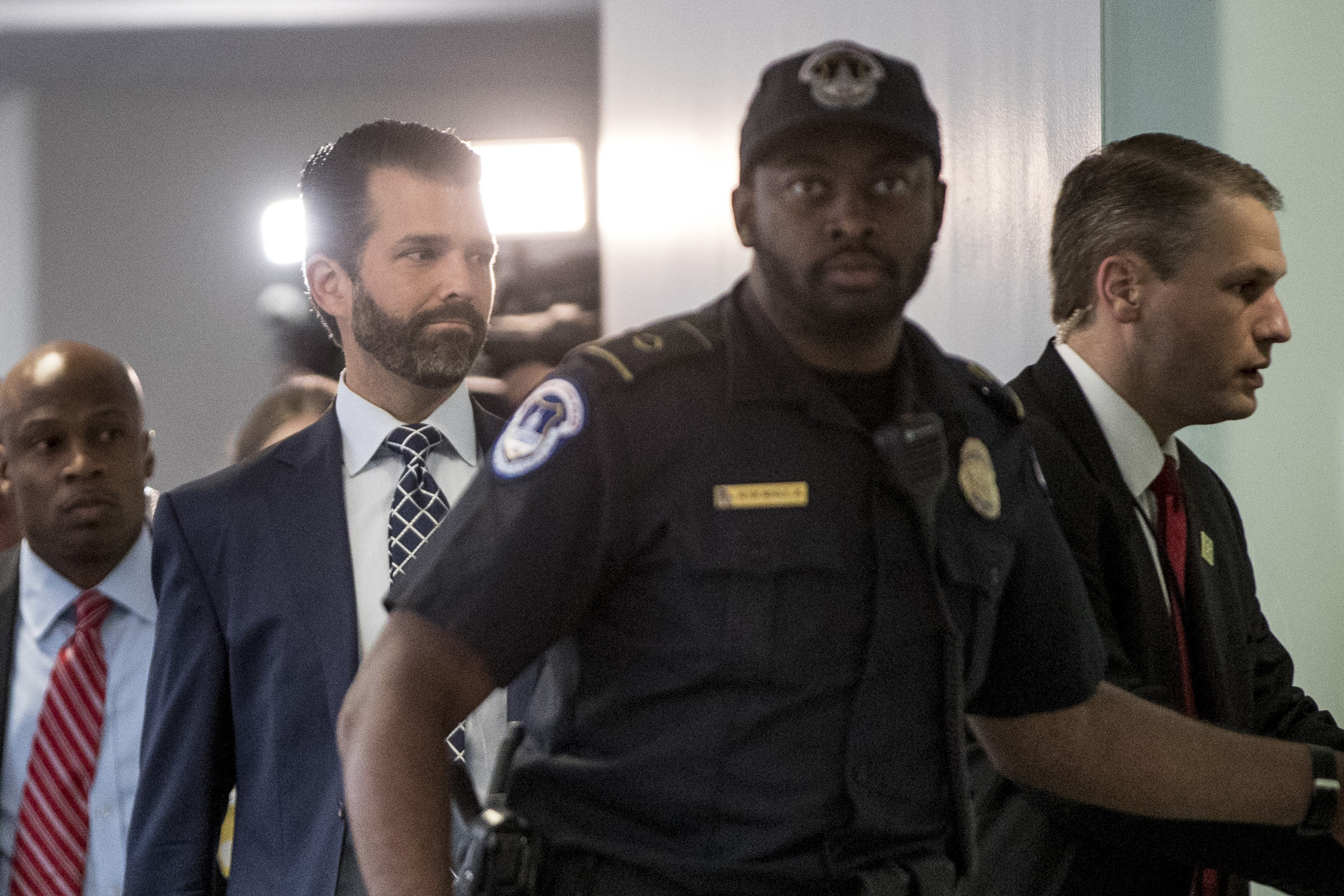 Trump Jr. glad Senate testimony 'is finally over'